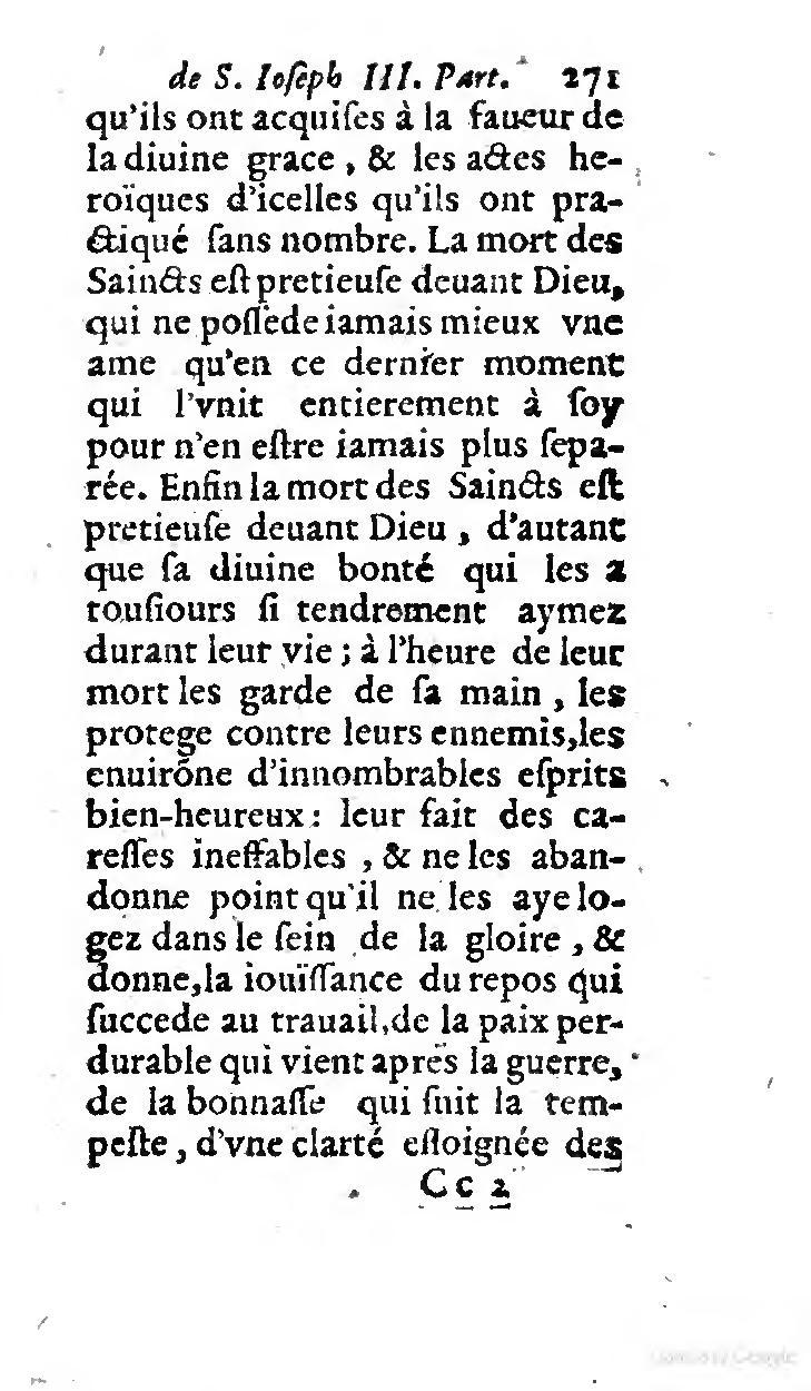 1646 - Jean Piot - Trésor inestimable de Saint-Joseph - BNC Rome