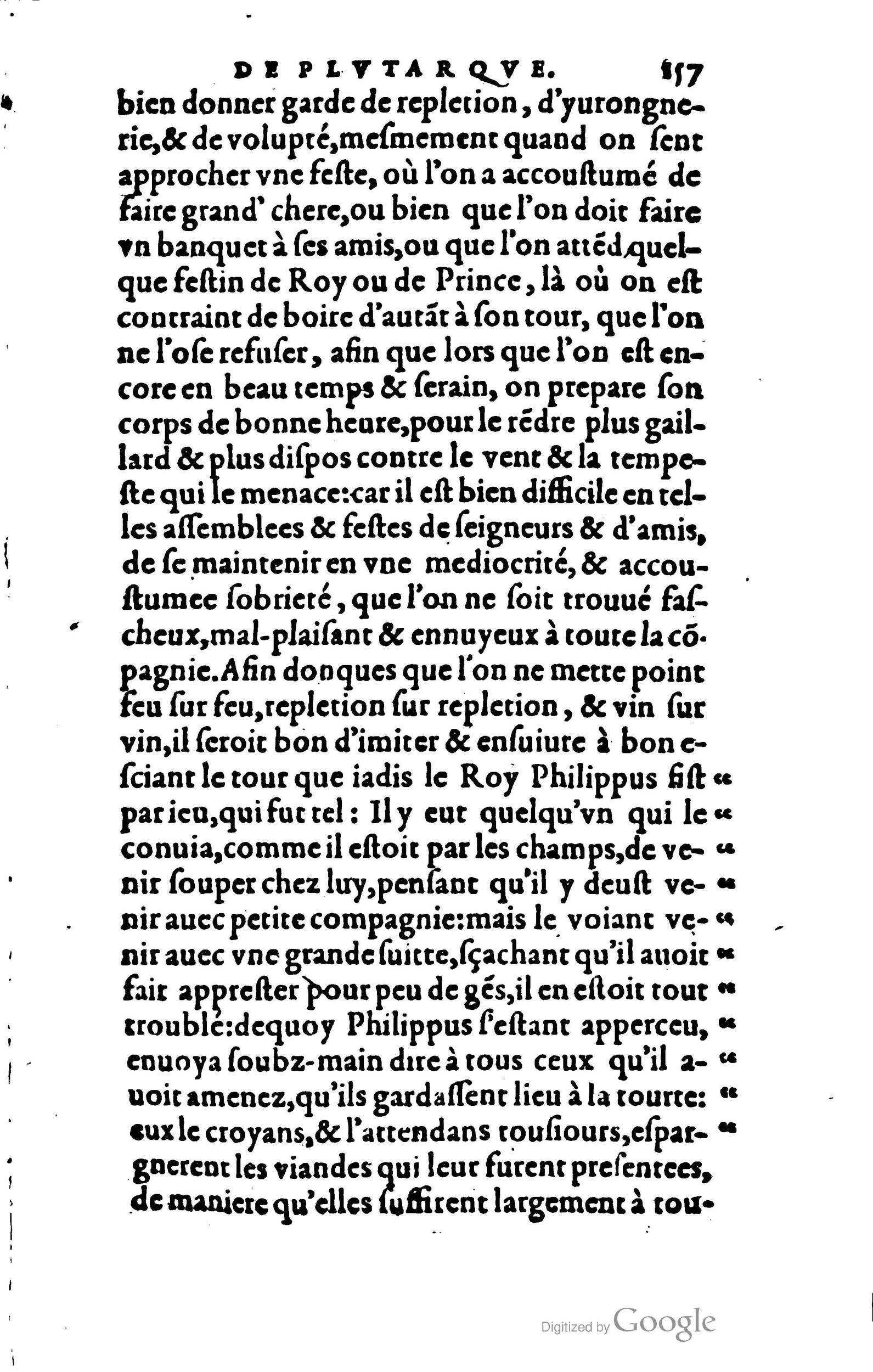 1578 - Jean Poupy - Trésor des morales de Plutarque - BSB Munich