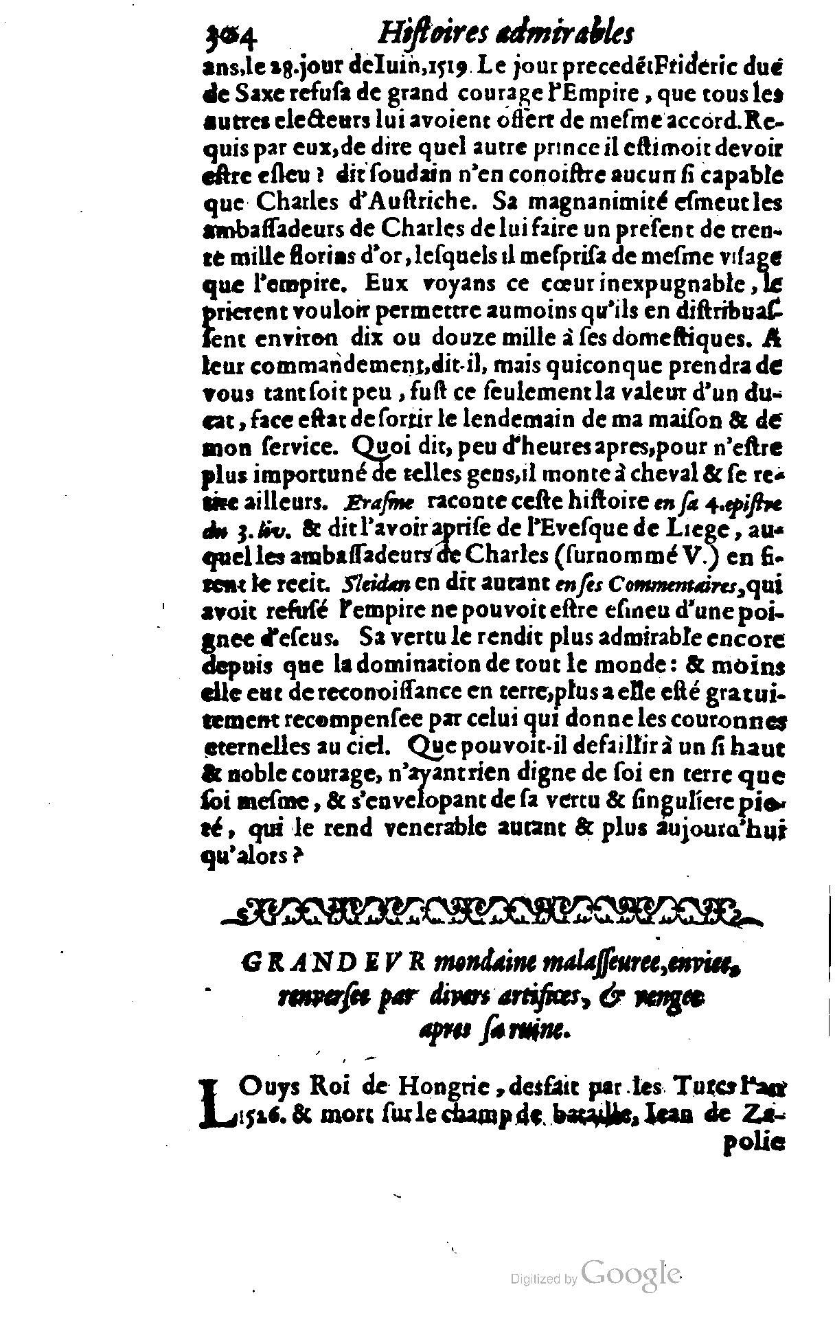 1628 - Jacques Crespin - Trésor d’histoires admirables et mémorables - BSB Munich