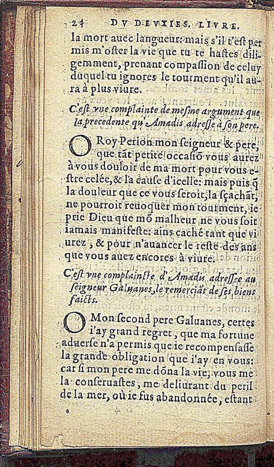 1573 - Olivier de Harsy - Trésor des Amadis - Edimbourg 1573 - Olivier de Harsy - Trésor des Amadis - Edimbourg