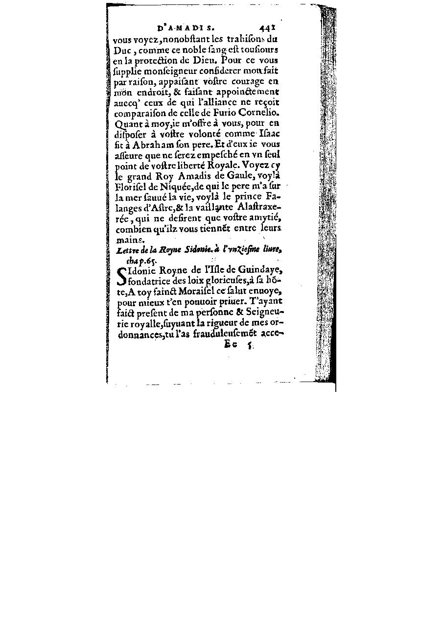 1572 - Veuve Gabriel Cotier - Trésor des Amadis - BM Lyon