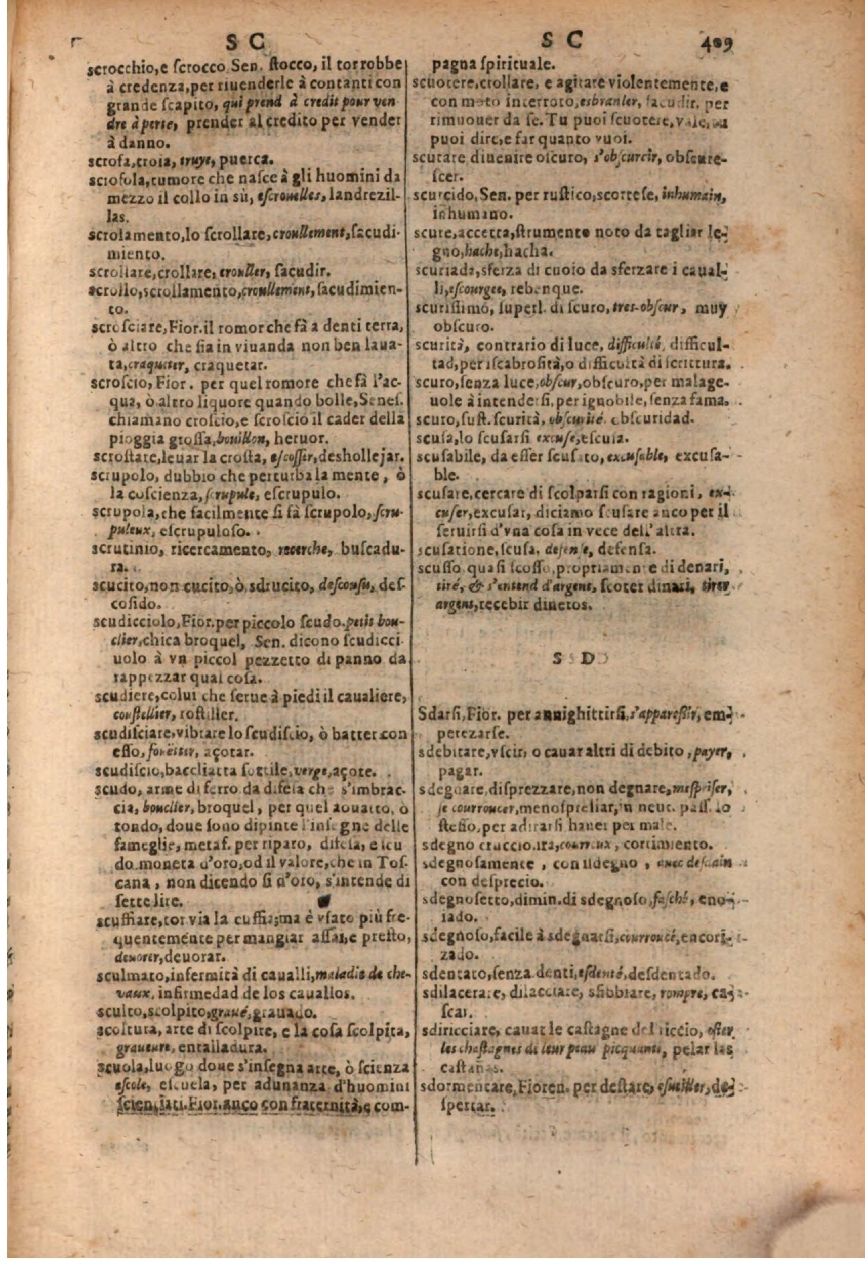 1637 - Jacques Crespin - Trésor des trois langues (Trois parties) - BSB Munich 1637 - Jacques Crespin - Trésor des trois langues (Trois parties) - BSB Munich
