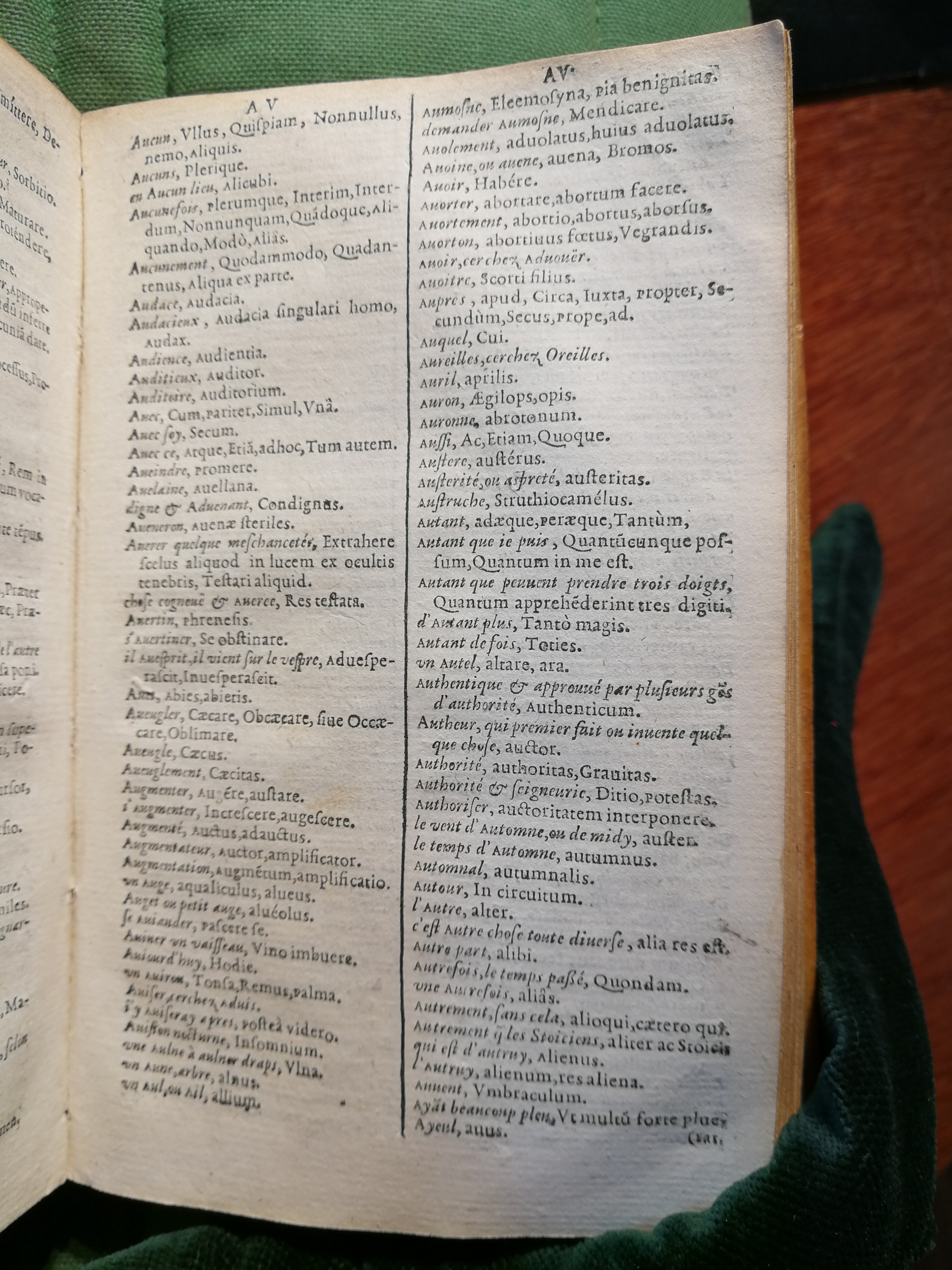 1597 - Martin le Mégissier - Trésor des mots et traits français - BnF