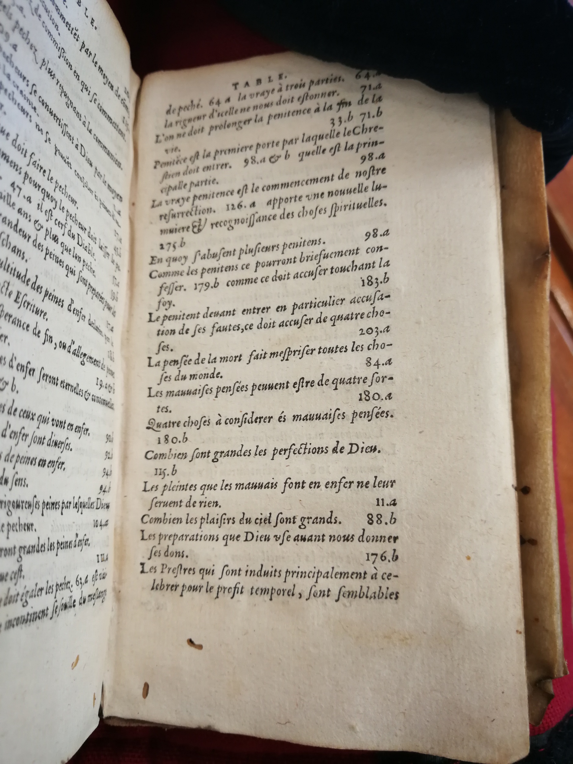 1596 - Guillaume Chaudière - Trésor de toutes les œuvres spirituelles du révérend Père F. Louis de Grenade - BM Tours