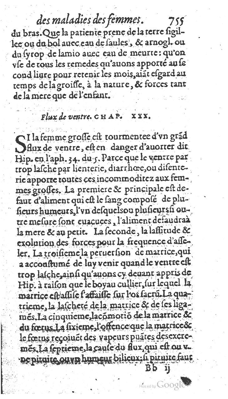 1585 - Jacques du Puis - Trésor des remèdes secrets pour les maladies des femmes - BnF