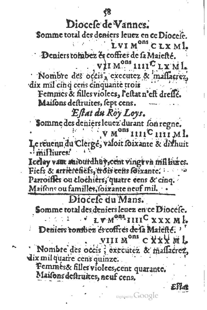 1581 - s.n. - Secret des trésors de France (Livre II) - BSB Munich 1581 - s.n. - Secret des trésors de France (Livre II) - BSB Munich