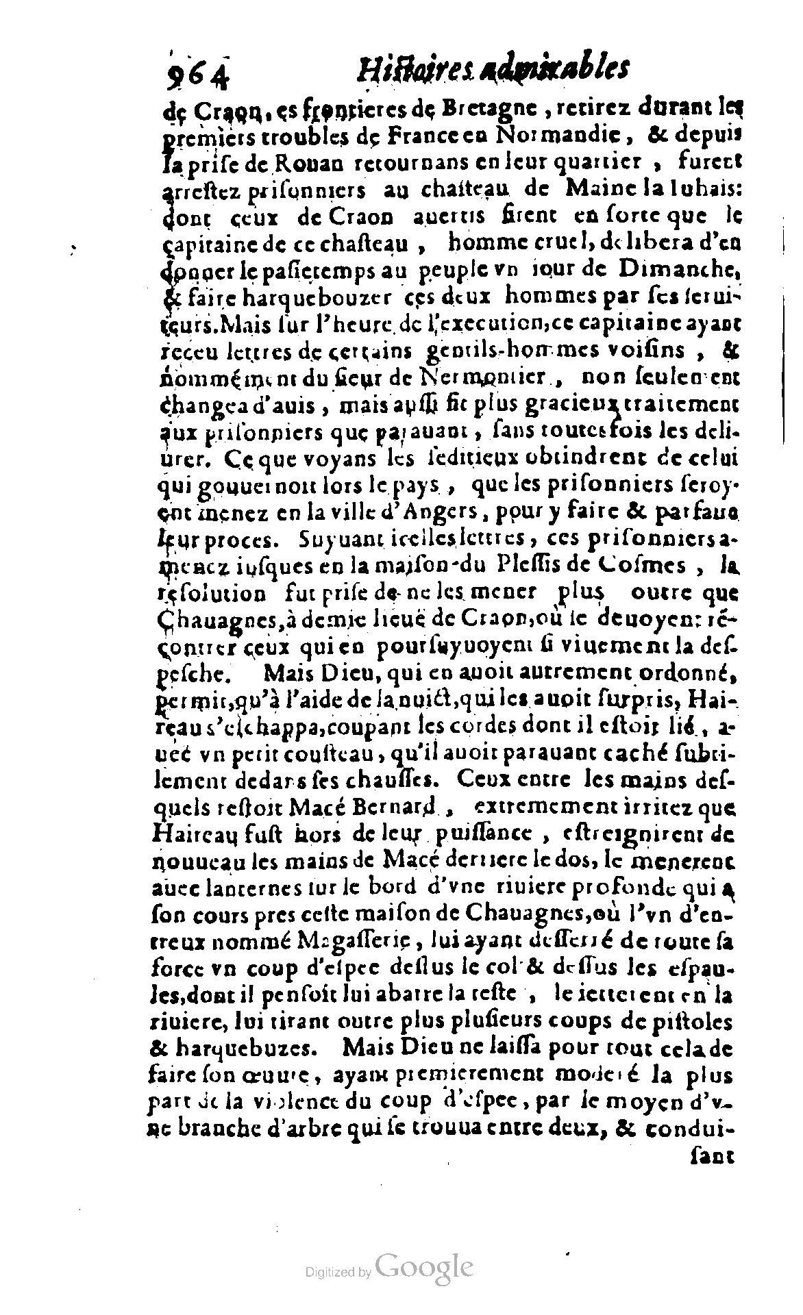 1620 - Samuel Crespin - Trésor d’histoires admirables et mémorables - BCU Lausanne