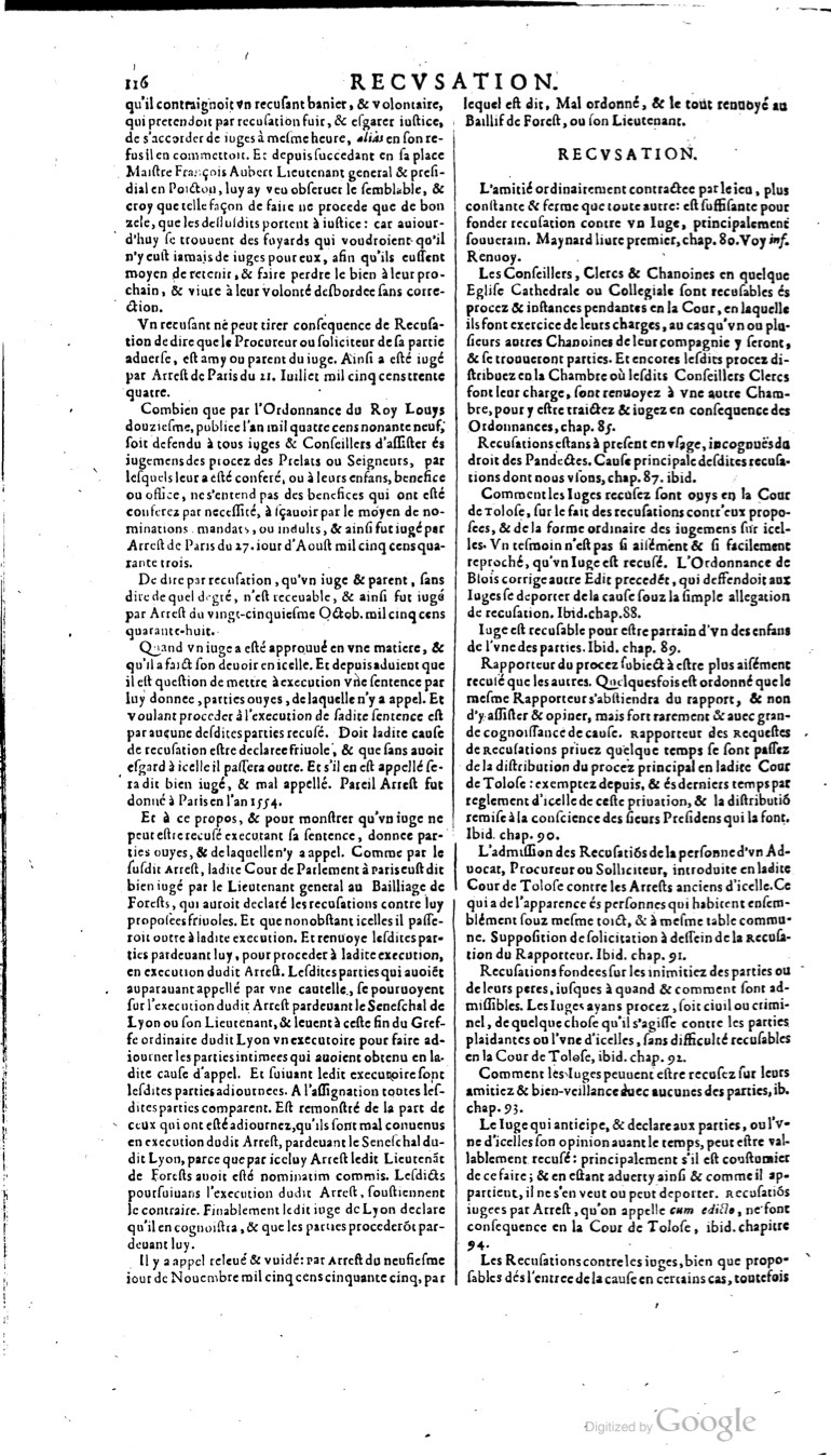 1629 - Veuve Nicolas Buon - Trésor du droit français (21754 T. 3) - BM Lyon