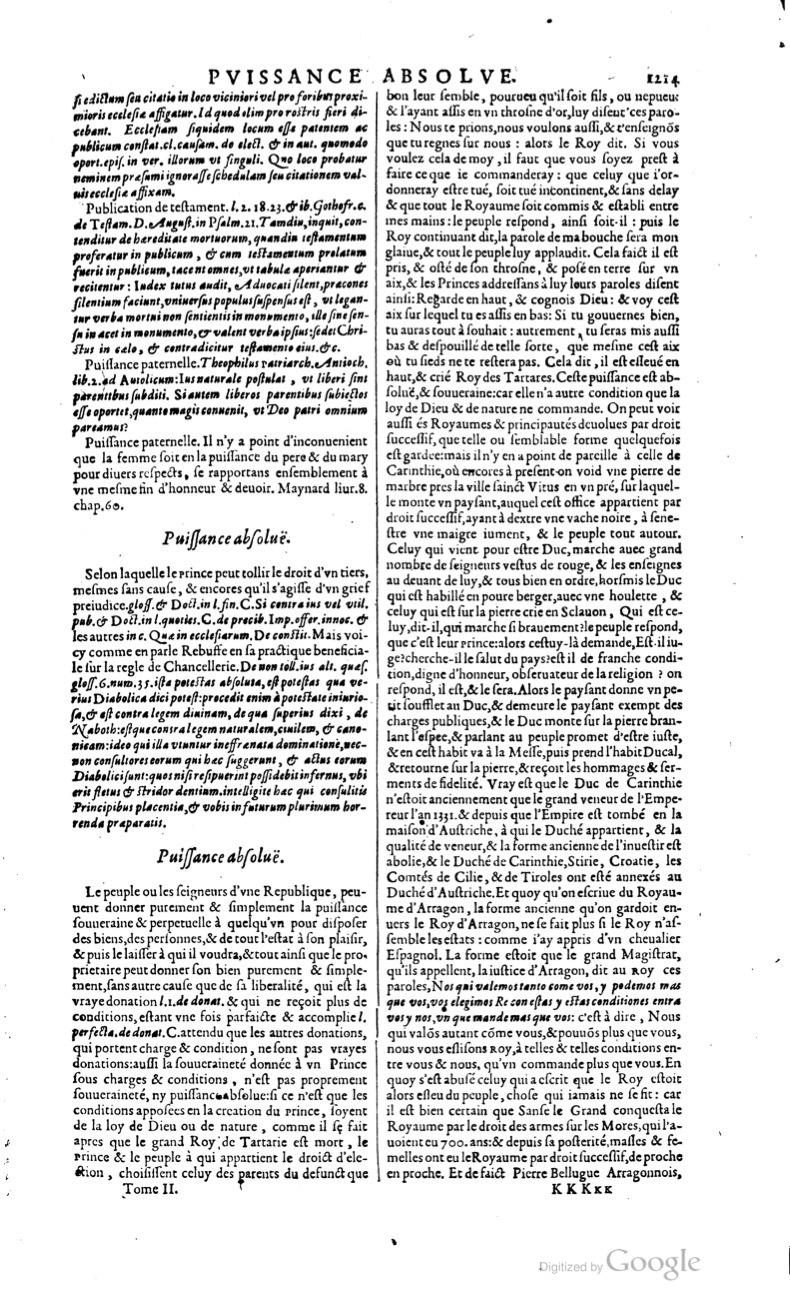 1629 - Veuve Nicolas Buon - Trésor du droit français (21754 T. 2) - BM Lyon