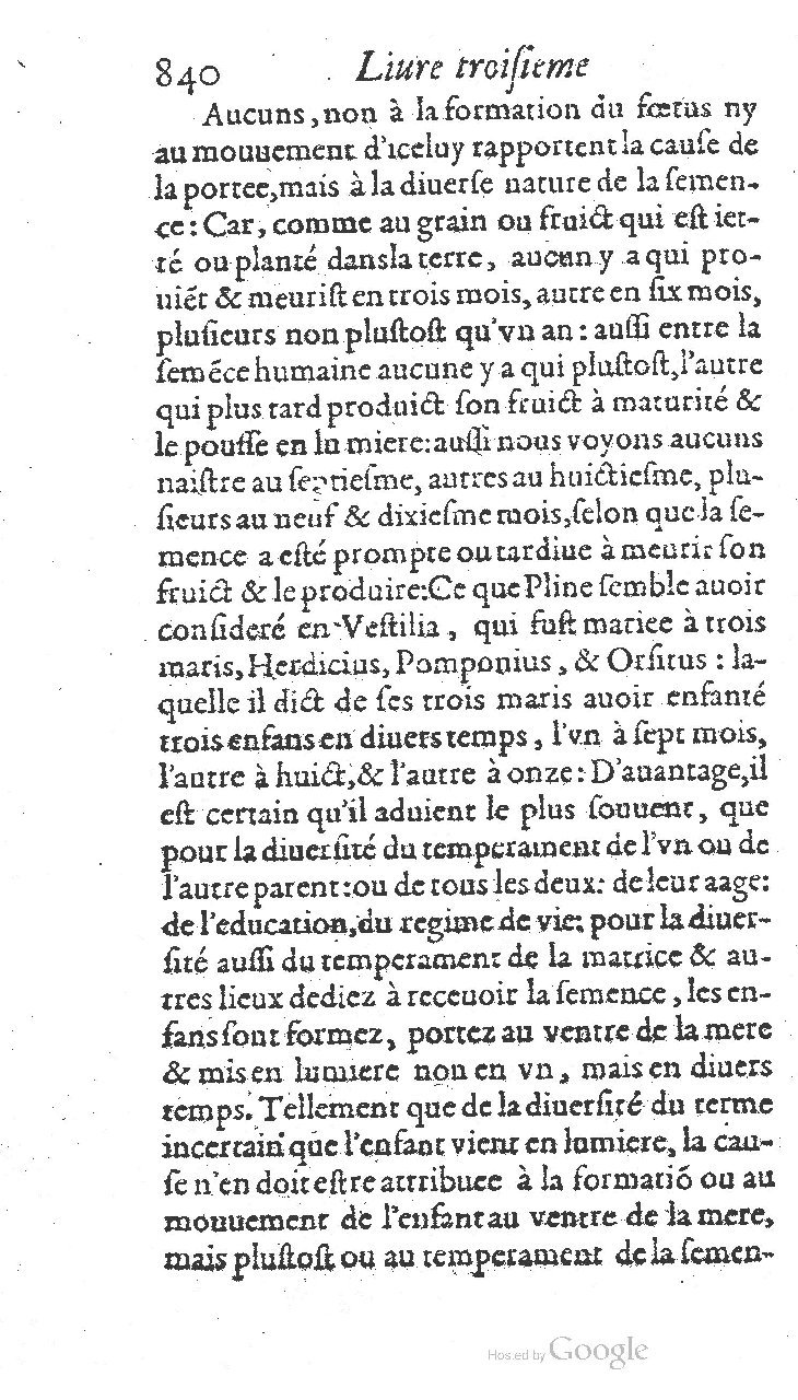 1585 - Jacques du Puis - Trésor des remèdes secrets pour les maladies des femmes - BnF