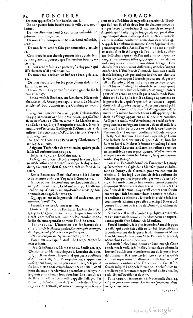 1629 - Veuve Nicolas Buon - Trésor du droit français (21754 T. 2) - BM Lyon