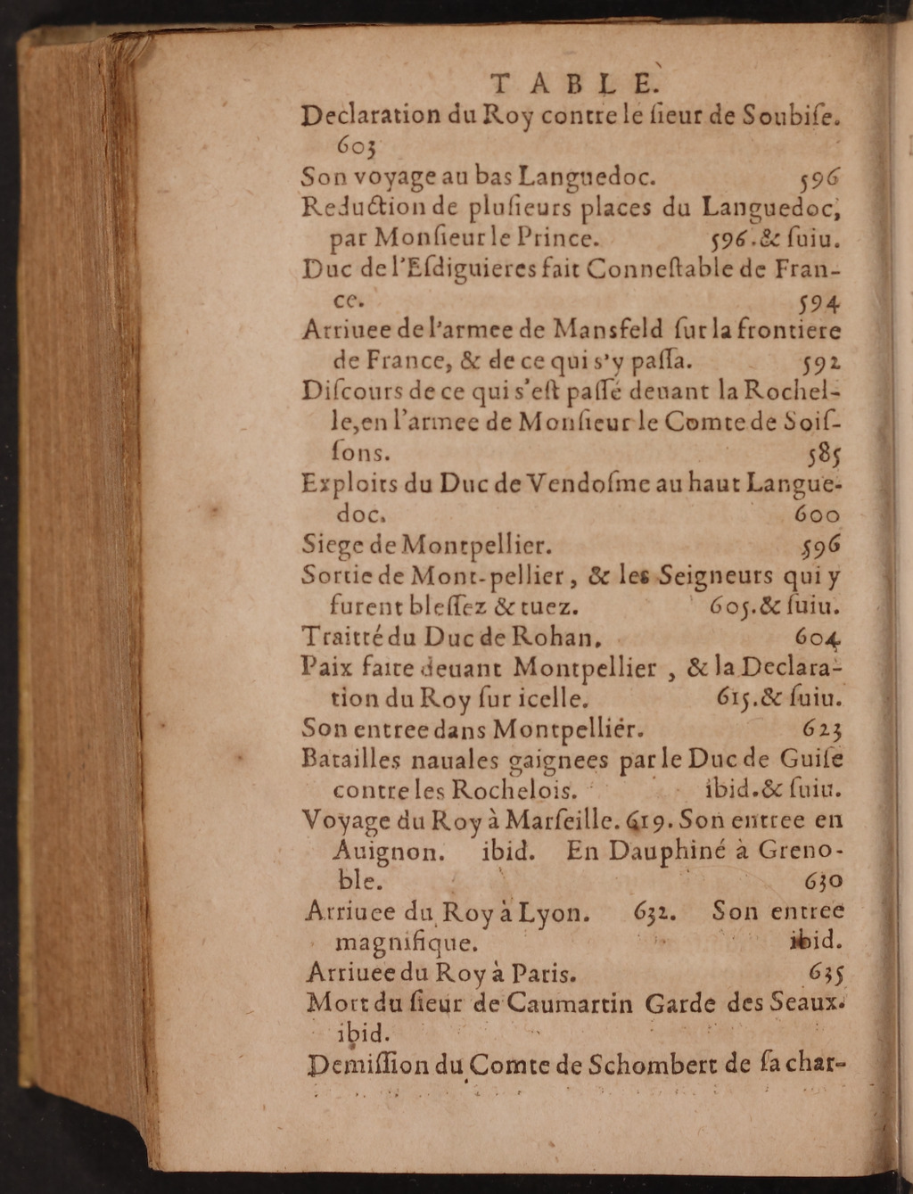 1626 - Joseph Bouillerot - Trésor de l’histoire générale de notre temps - BnF Arsenal