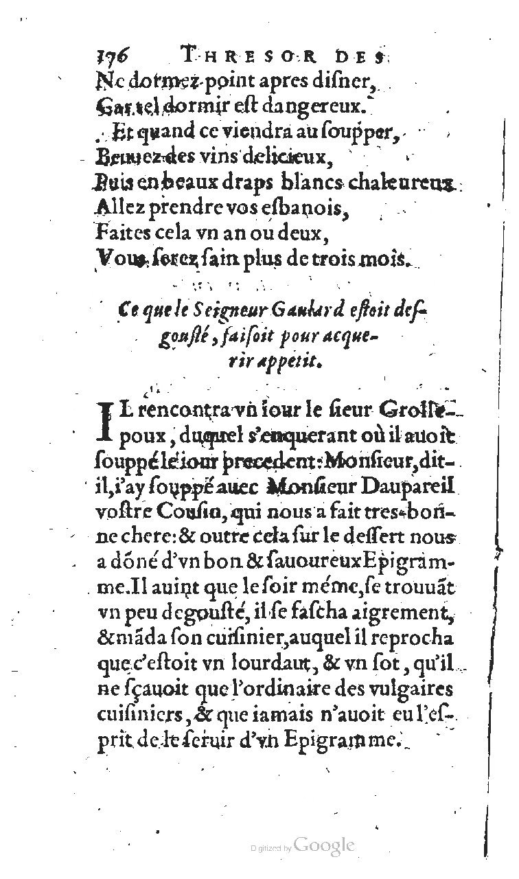 1627 - Jean Delamare - Trésor des récréations - BSB Munich