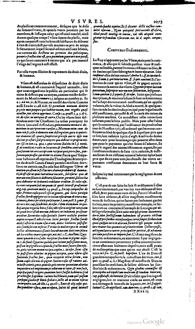 1629 - Veuve Nicolas Buon - Trésor du droit français (21754 T. 3) - BM Lyon