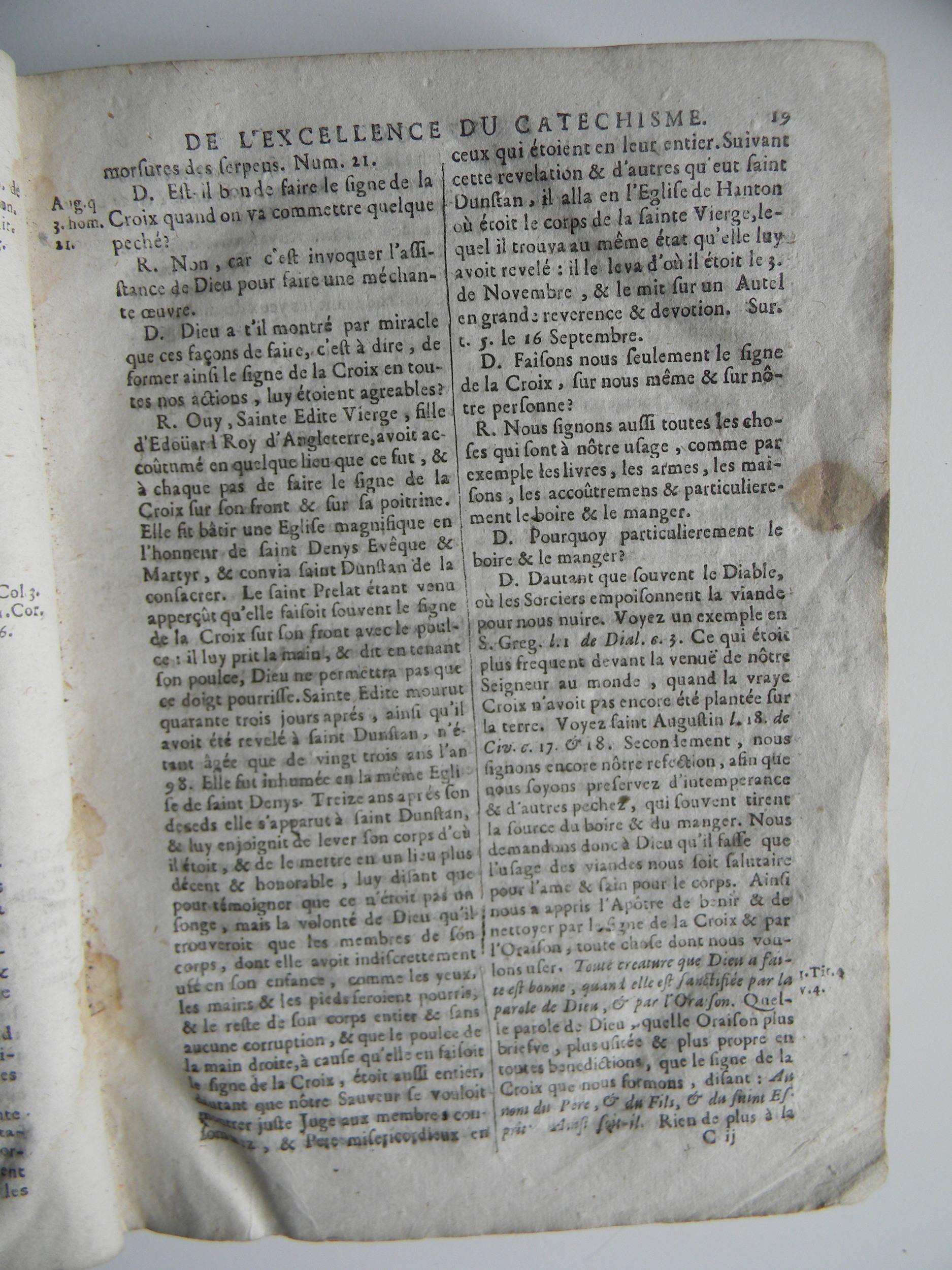 1595 - Guillaume Machuel - Trésor de la doctrine chrétienne - Verneuil-sur-Avre