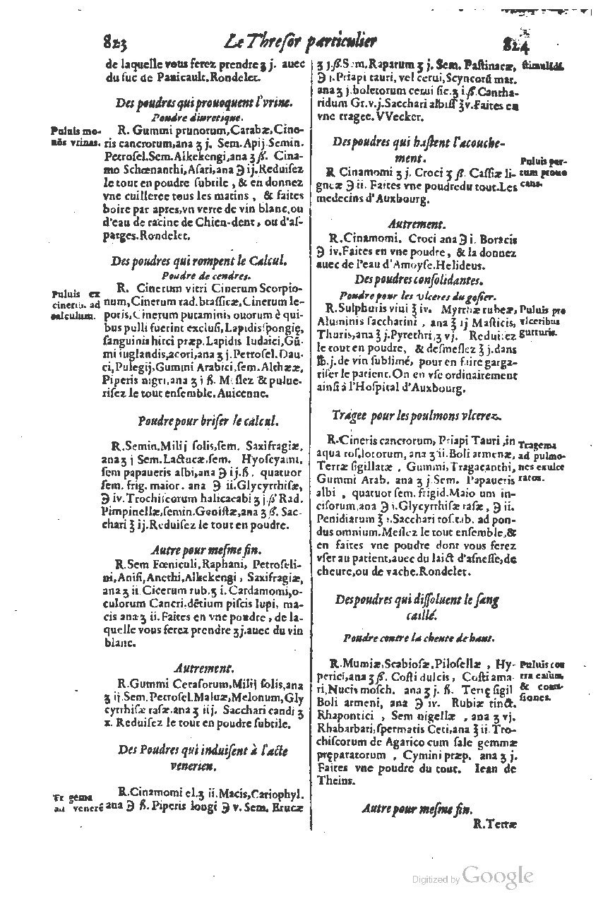 1616 - Étienne Gamonet - Grand trésor ou dispensaire - BSB Munich