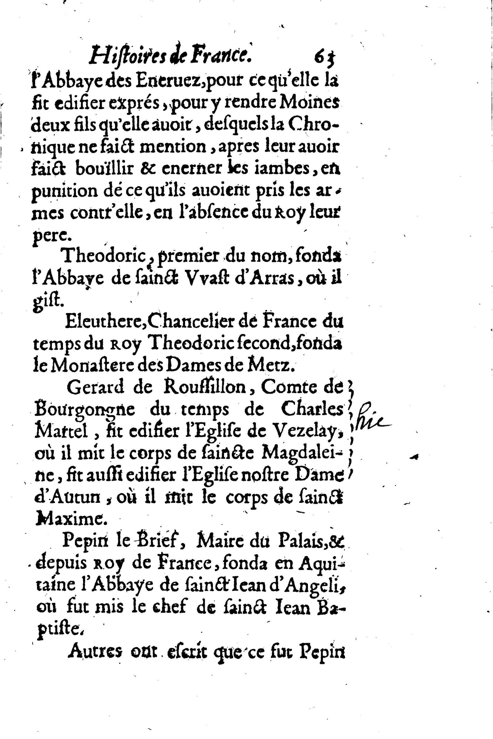 1633 - Jean Corrozet - Trésor des histoires de France - BM Lyon 1633 - Jean Corrozet - Trésor des histoires de France - BM Lyon