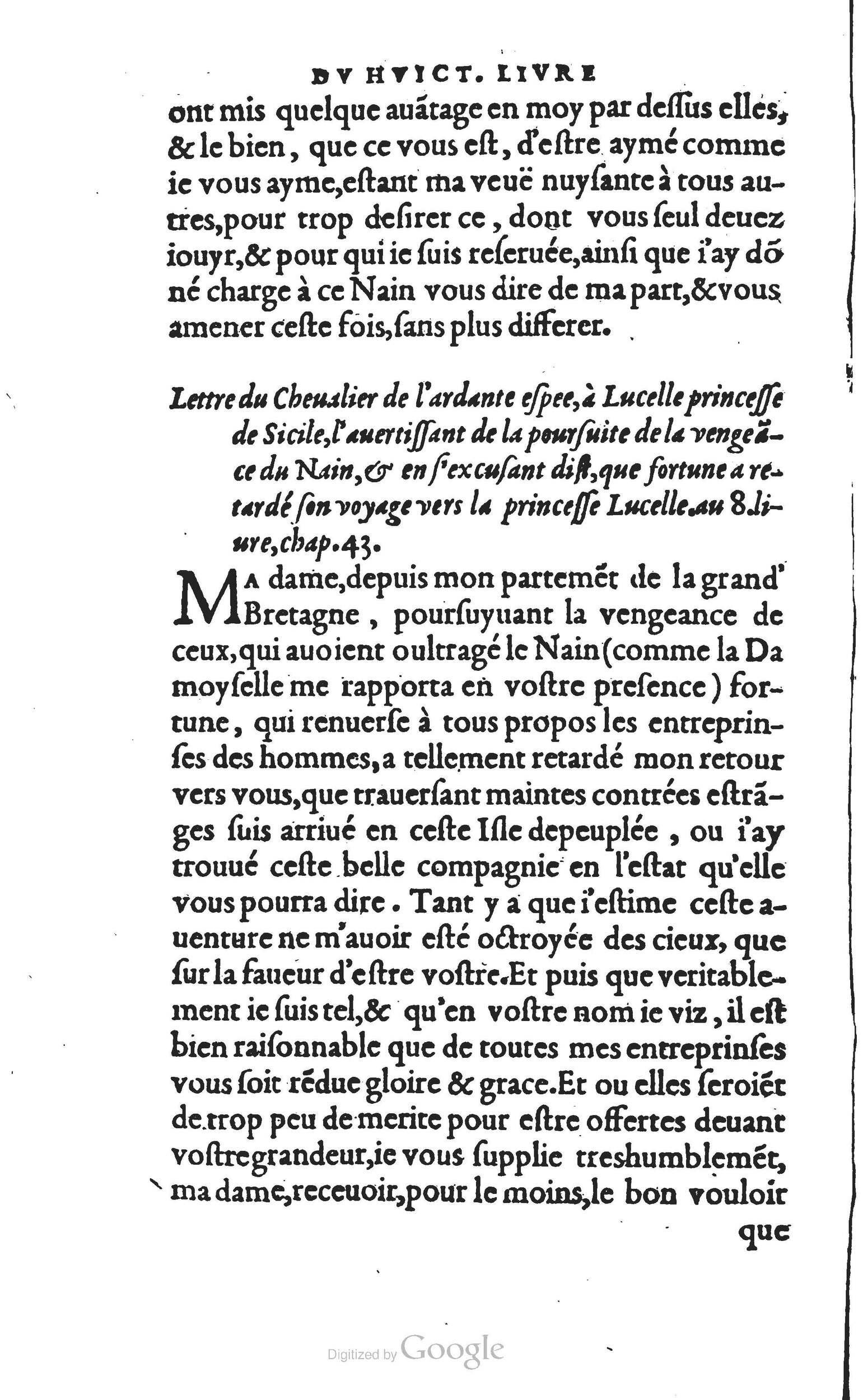 1560 - Vincent Sertenas et Gilles Robinot - Trésor des Amadis - British Library