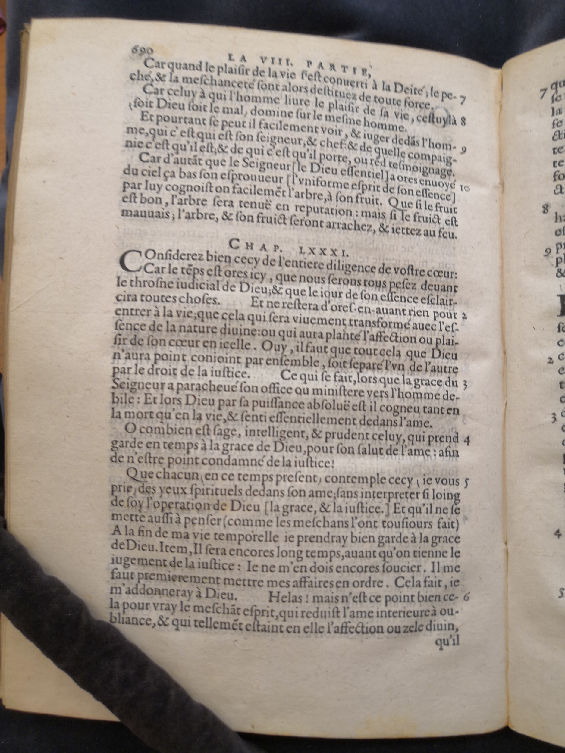 1581c. - Christophe Plantin - Le Livre des témoignages du Trésor caché au champ (Livres 2, 4, 6 et 7) - Anvers Musée Plantin Moretus