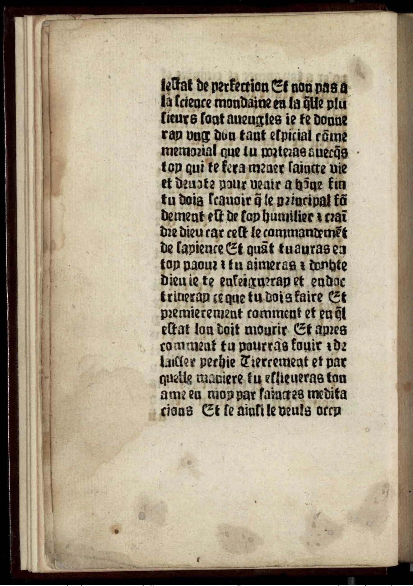 1477c. - Guillaume Le Roy - Trésor de sapience - Médiathèques Carcassonne Agglo