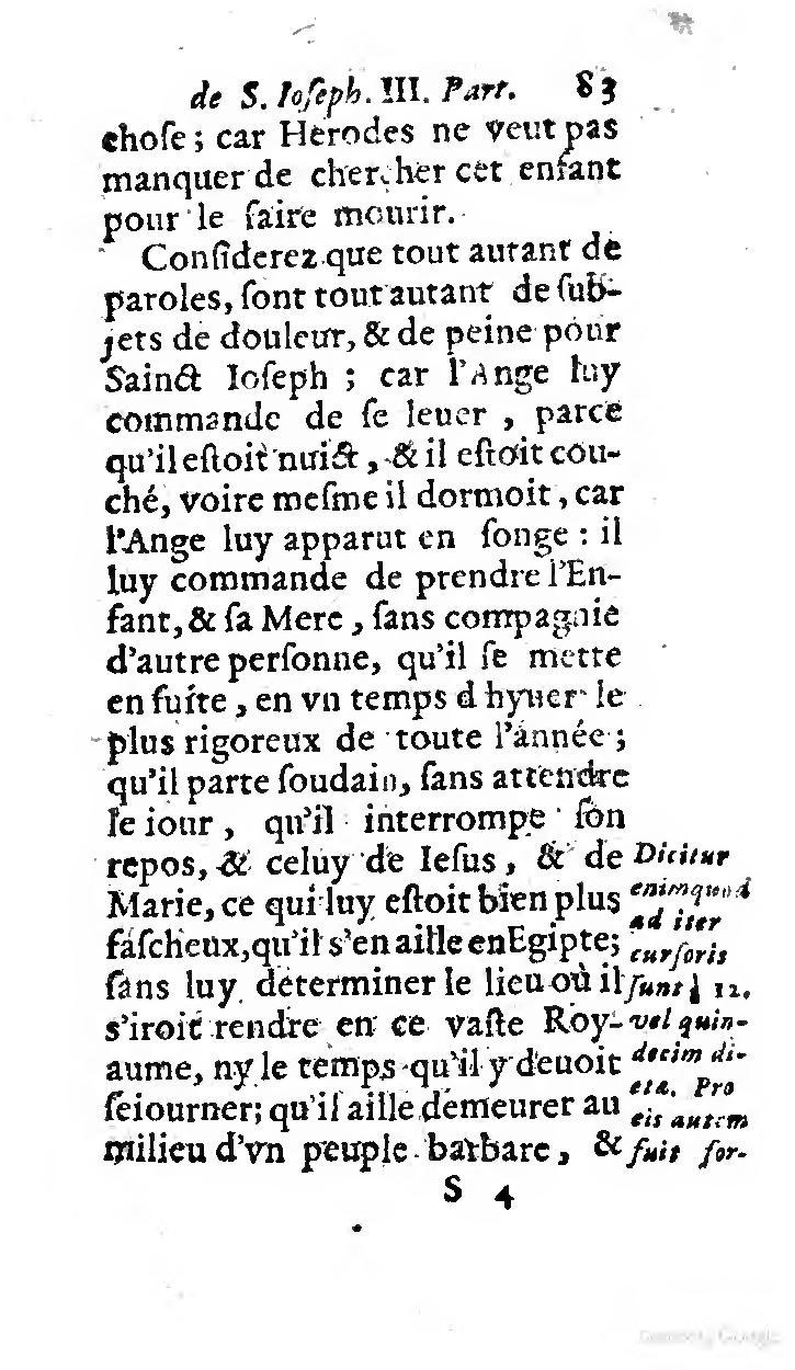 1646 - Jean Piot - Trésor inestimable de Saint-Joseph - BNC Rome