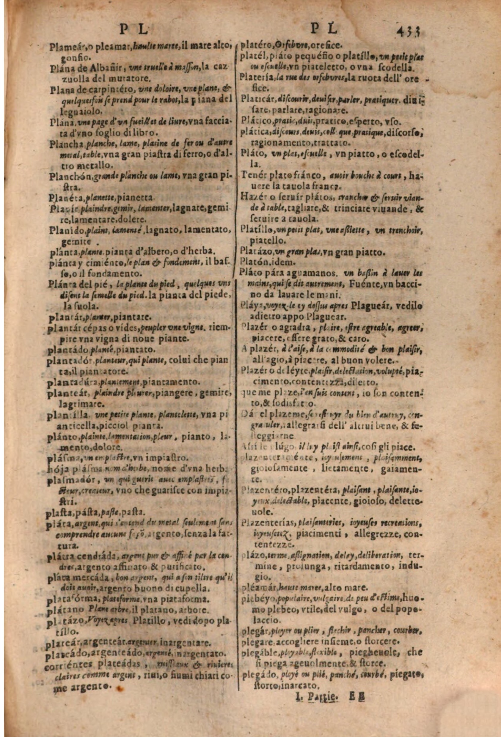 1637 - Jacques Crespin - Trésor des trois langues (Trois parties) - BSB Munich 1637 - Jacques Crespin - Trésor des trois langues (Trois parties) - BSB Munich