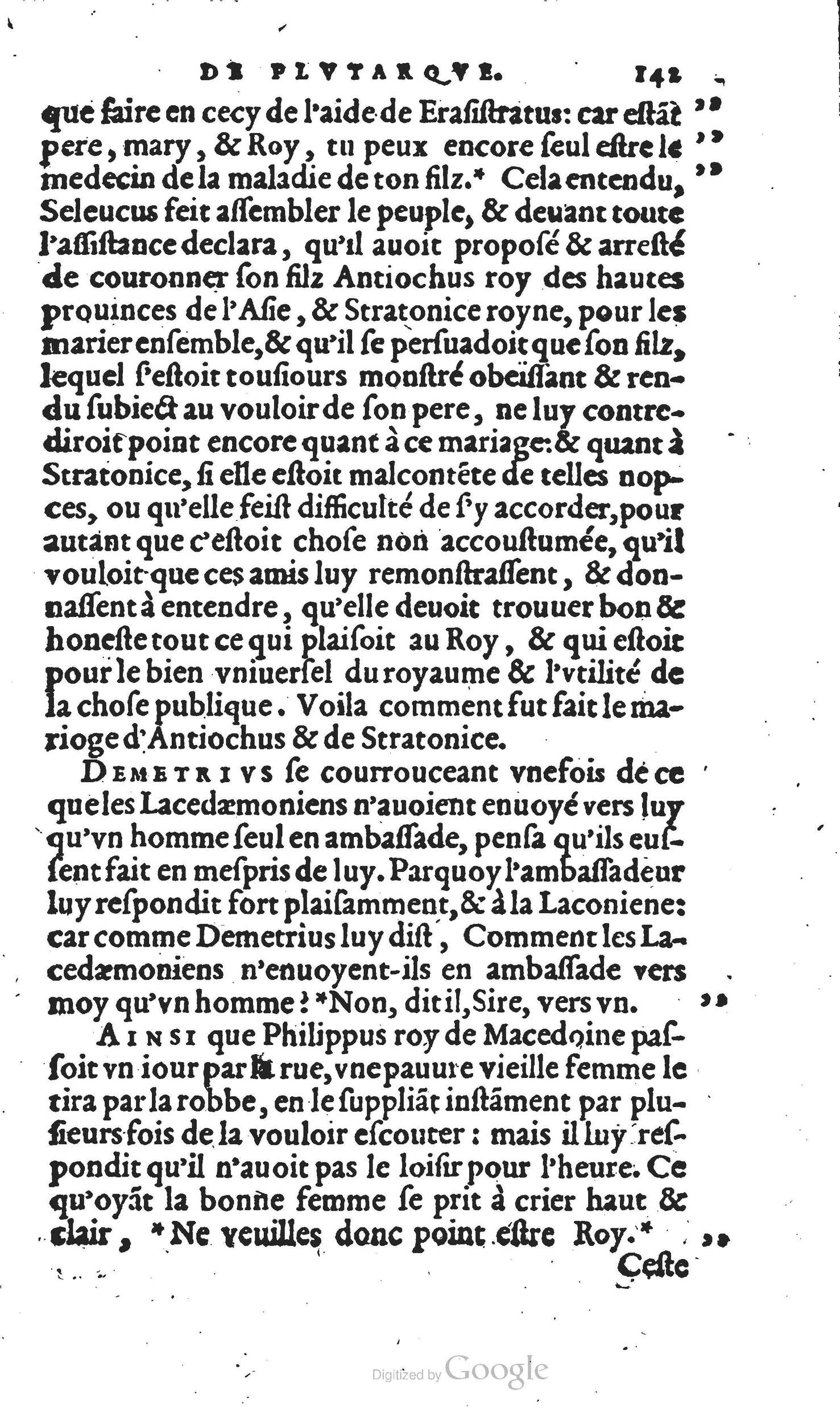 1567 - Willem Silvius - Trésor des vies de Plutarque - Anvers Musée Plantin-Moretus
