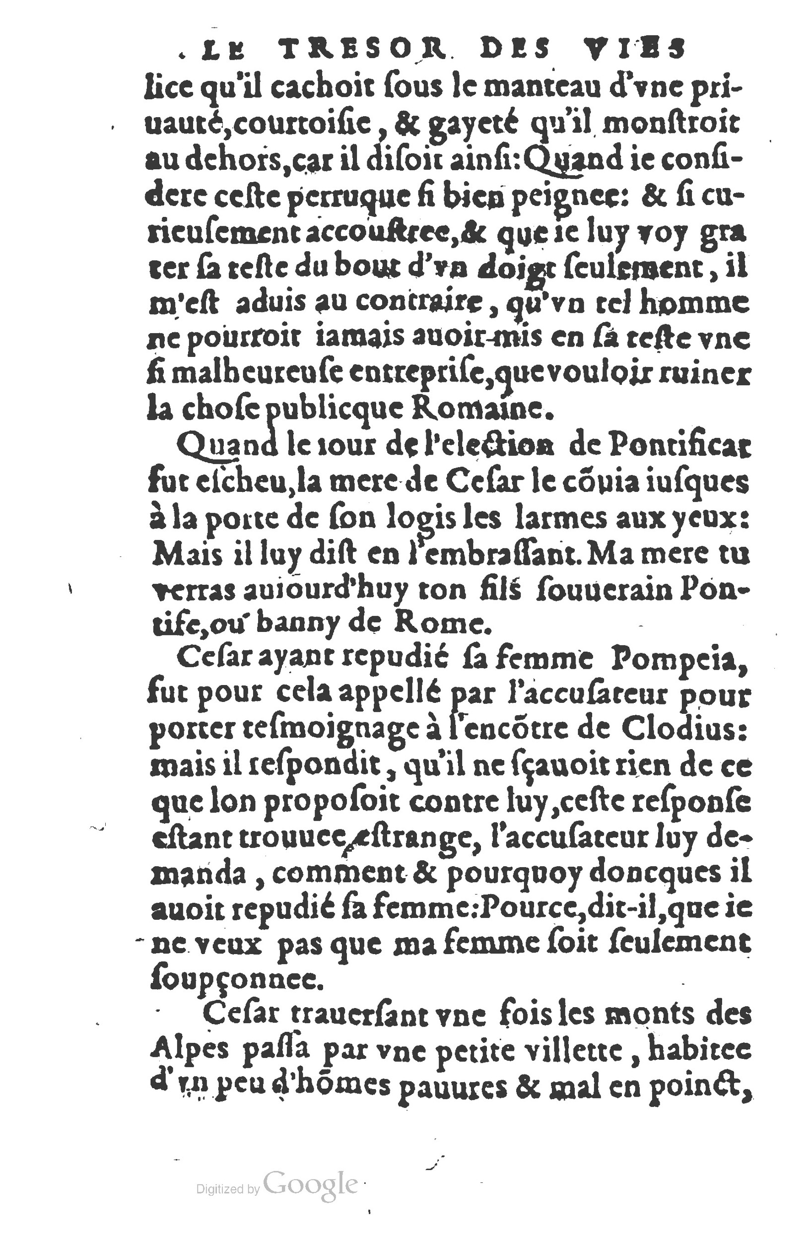 1577 - Claude Micard - Trésor des vies de Plutarque - BSB Munich