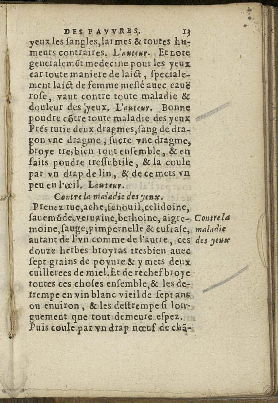 1581 - Jean Bailleur - Trésor des pauvres - Le Havre