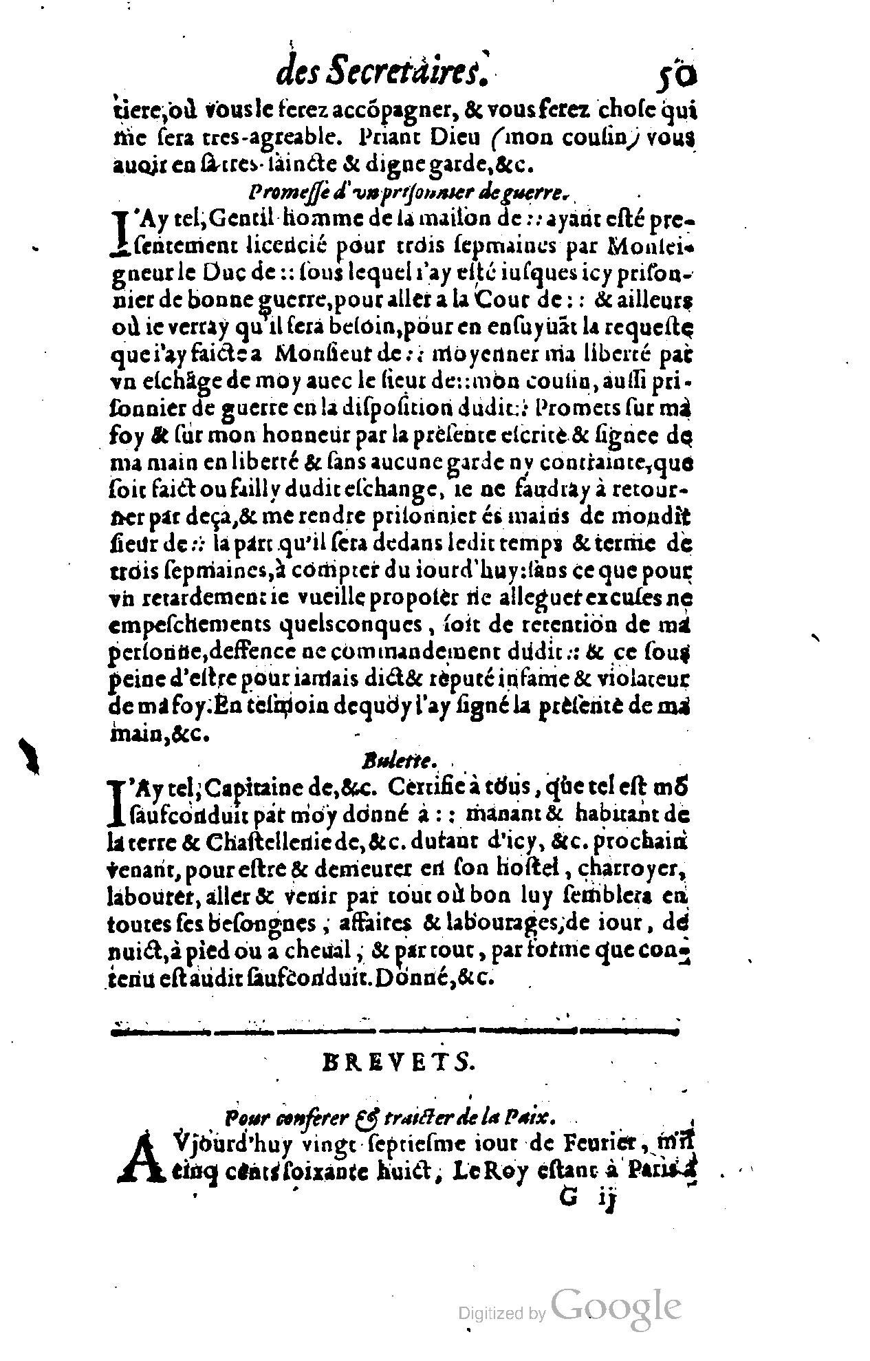 1614 - Jean Richer - Trésor du nouveau style et protocole de la chancellerie de France - BSB Munich