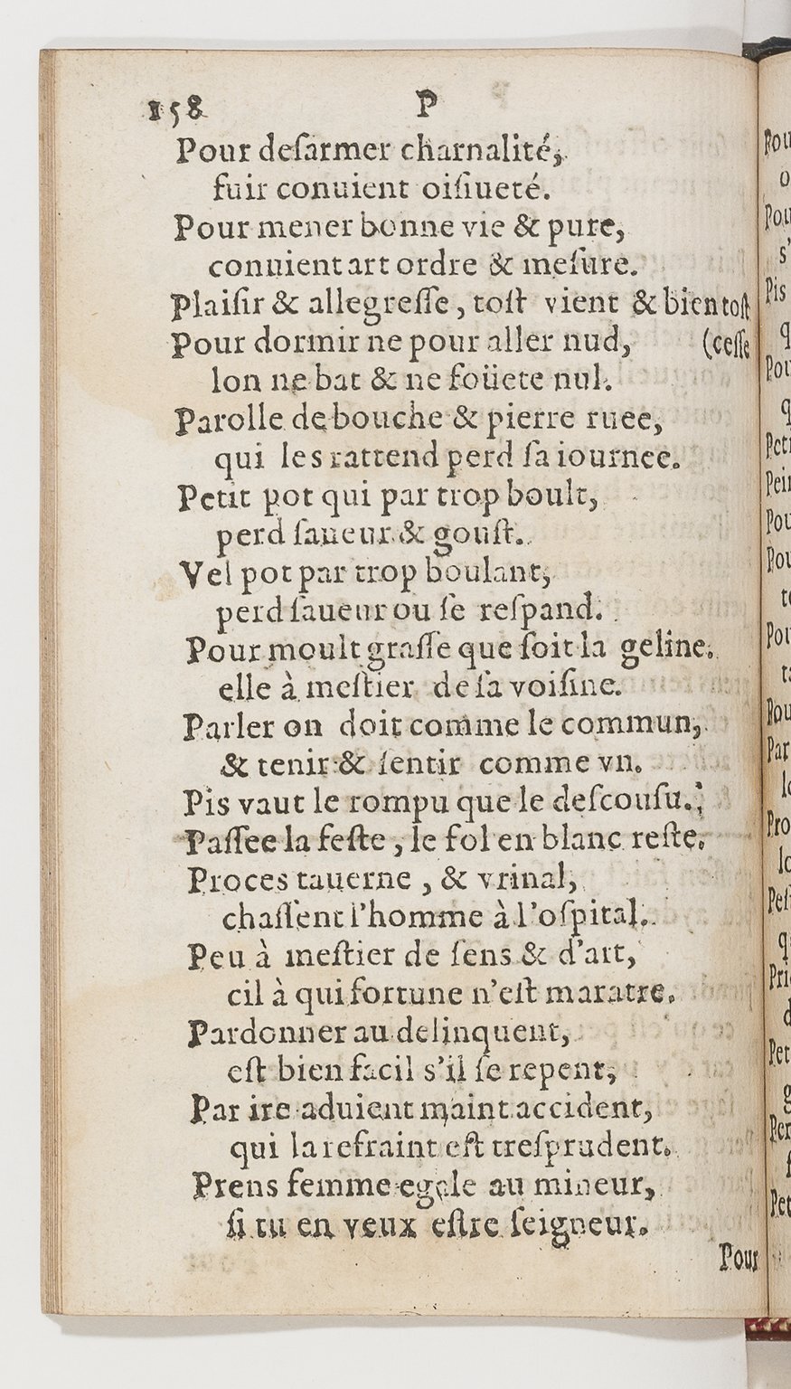 1577 - Jean d’Ogerolles - Trésor de sentences dorées - BnF Arsenal