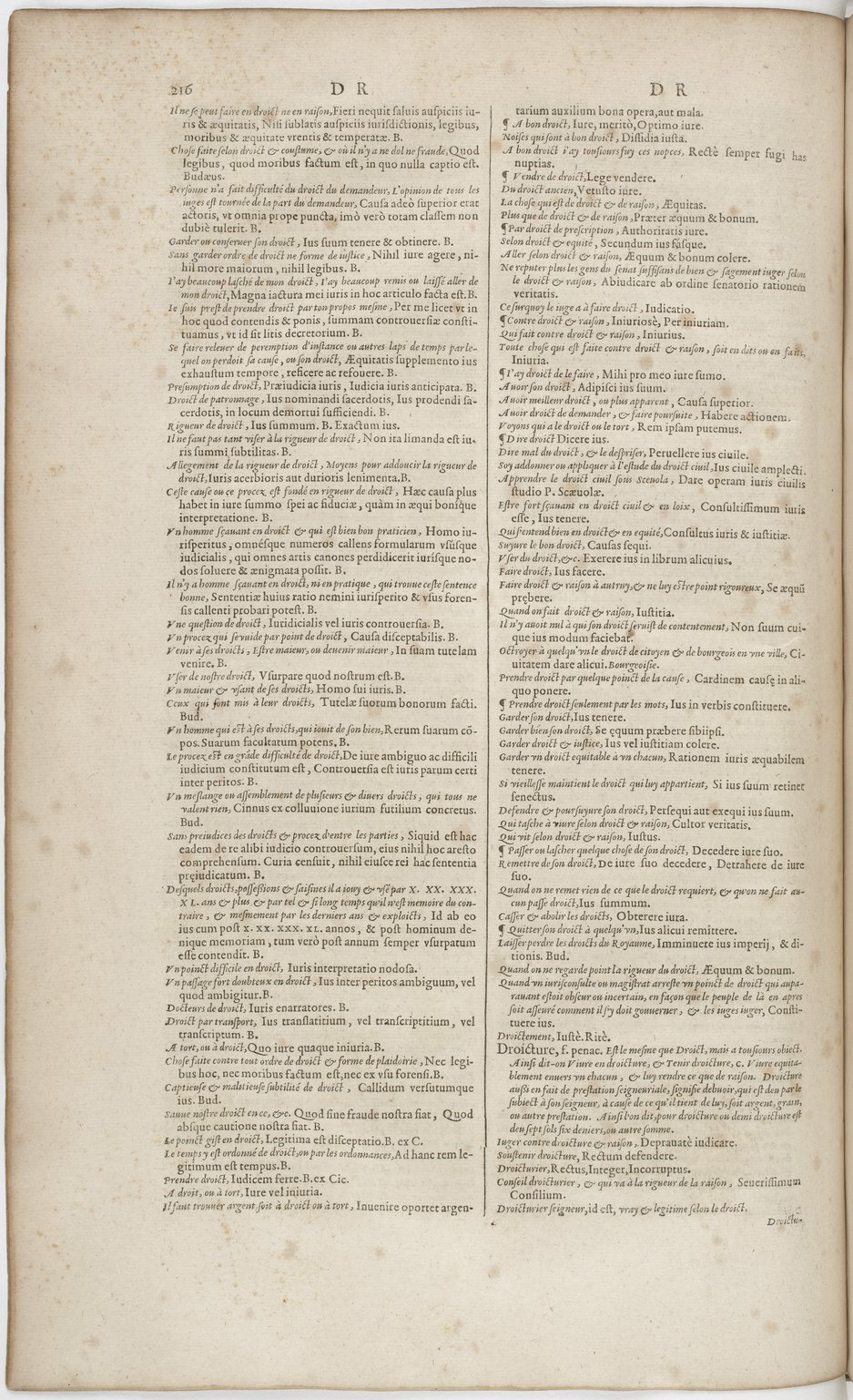 1606 - David Douceur - Trésor de la langue française - BnF