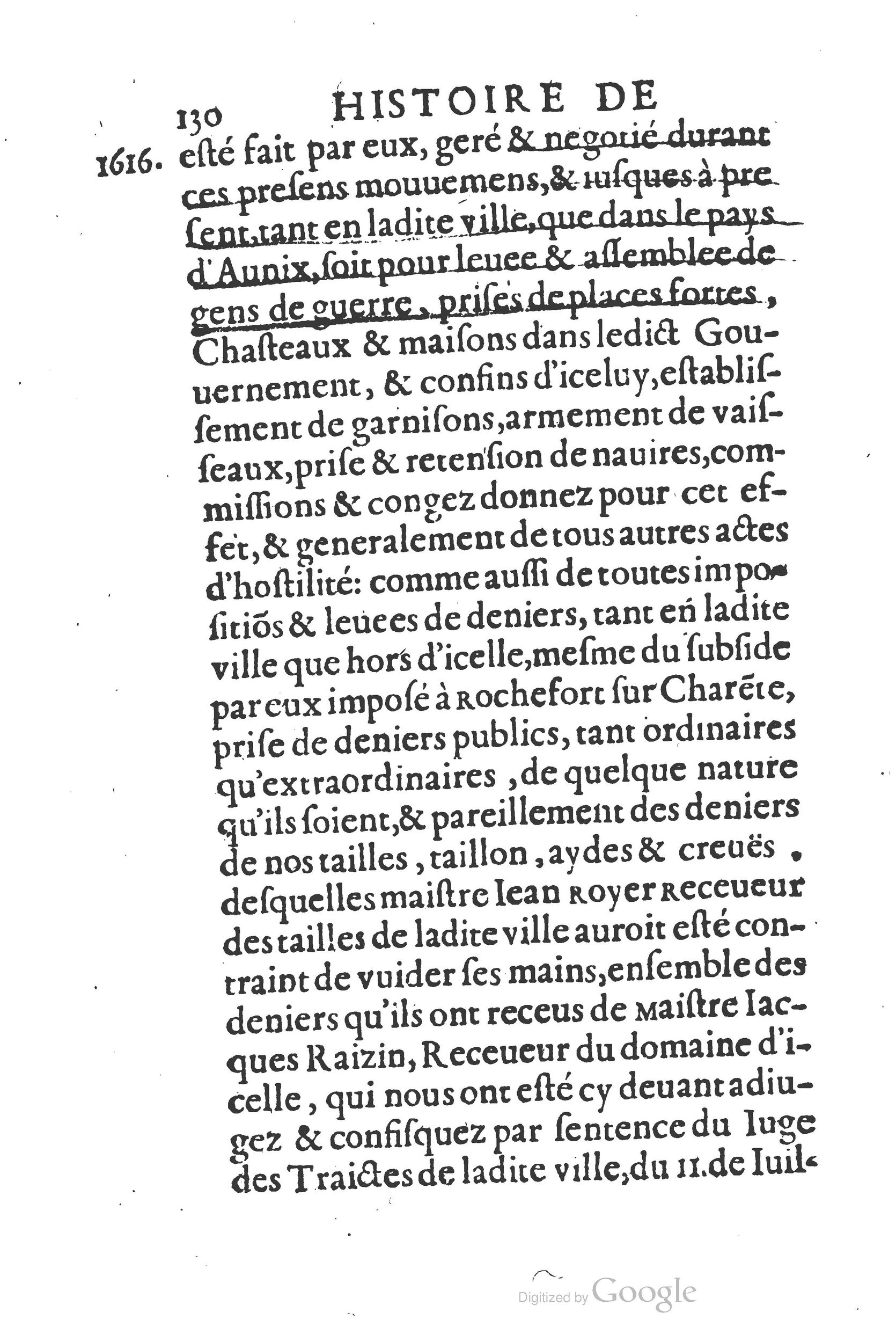 1626 - Joseph Bouillerot - Trésor de l’histoire générale de notre temps - BSB Munich
