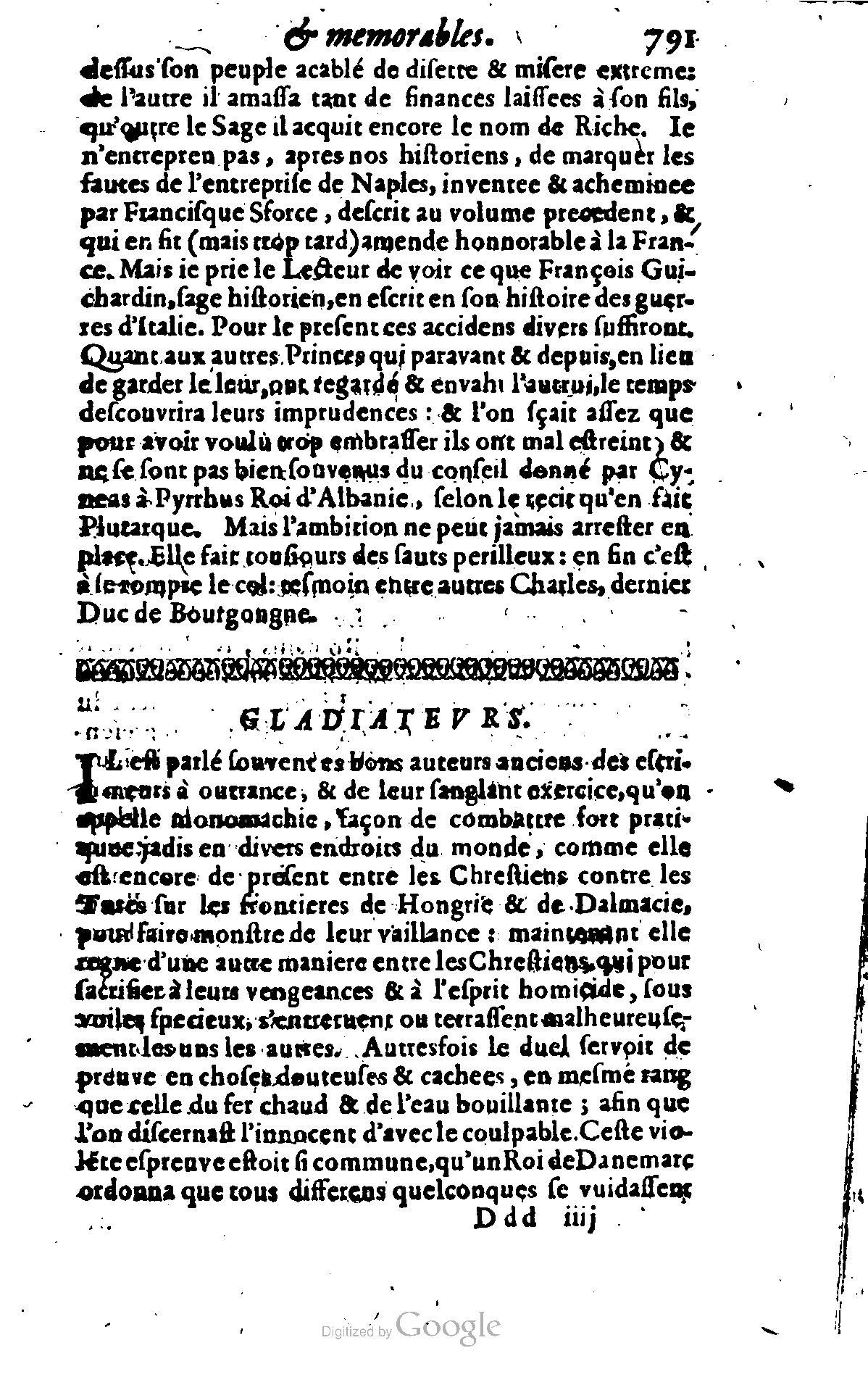 1628 - Jacques Crespin - Trésor d’histoires admirables et mémorables - BSB Munich