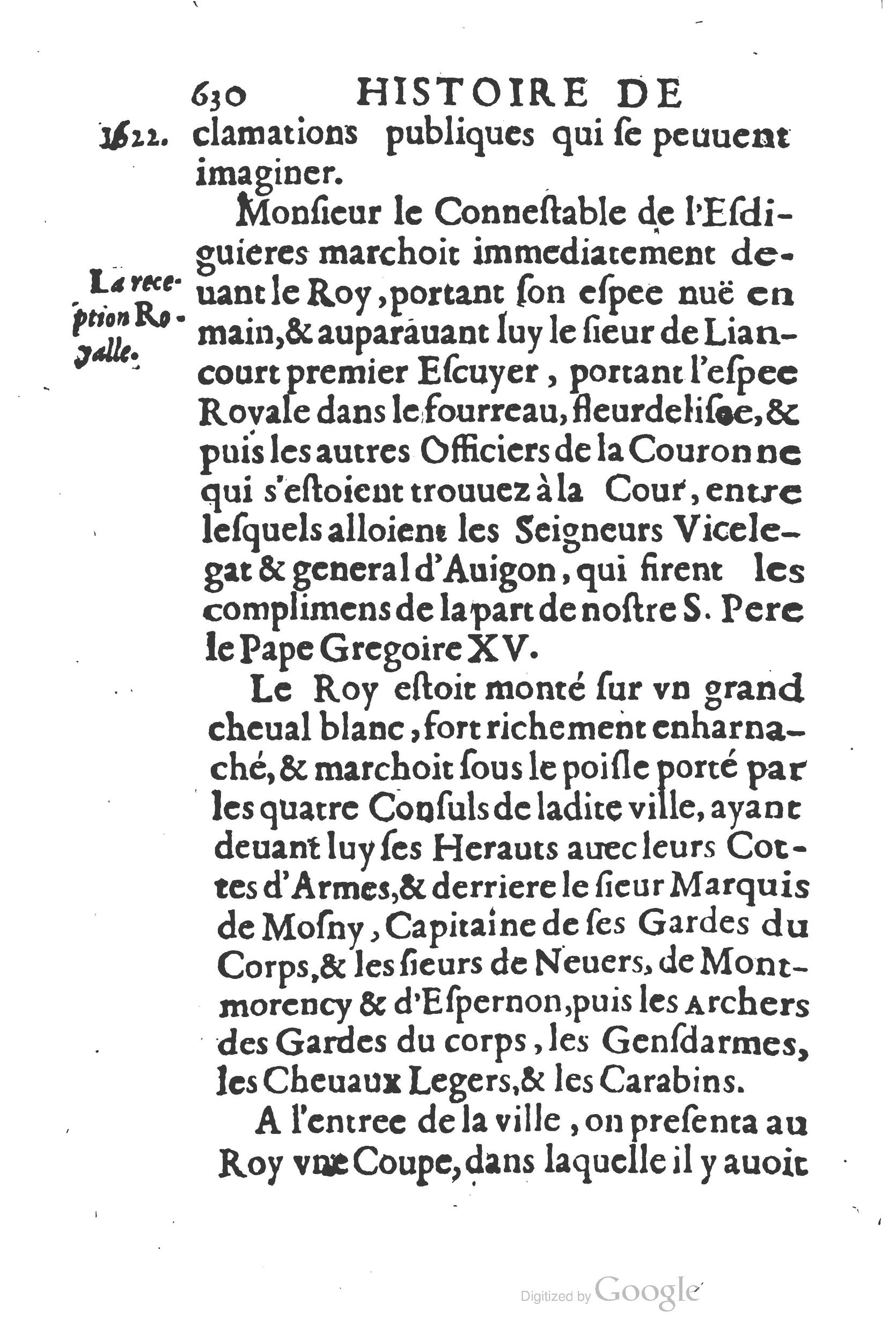 1626 - Joseph Bouillerot - Trésor de l’histoire générale de notre temps - BSB Munich