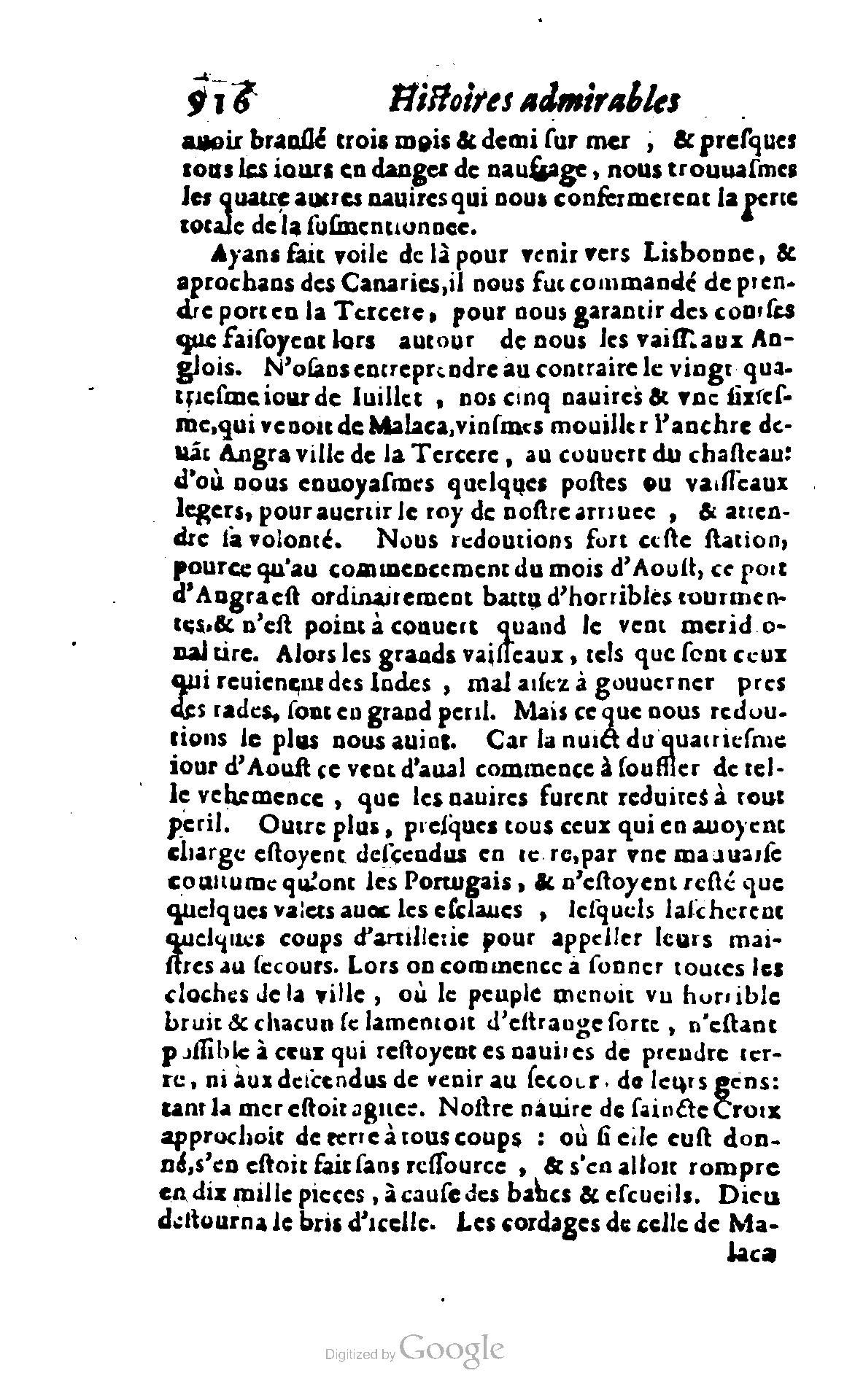 1620 - Samuel Crespin - Trésor d’histoires admirables et mémorables - BCU Lausanne
