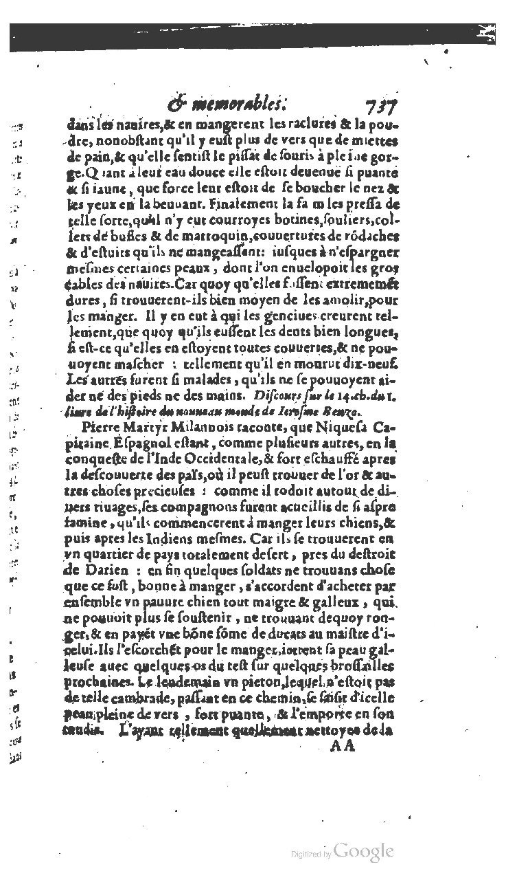 1610 - Paul Marceau - Trésor d’histoires admirables et mémorables - BSB Munich