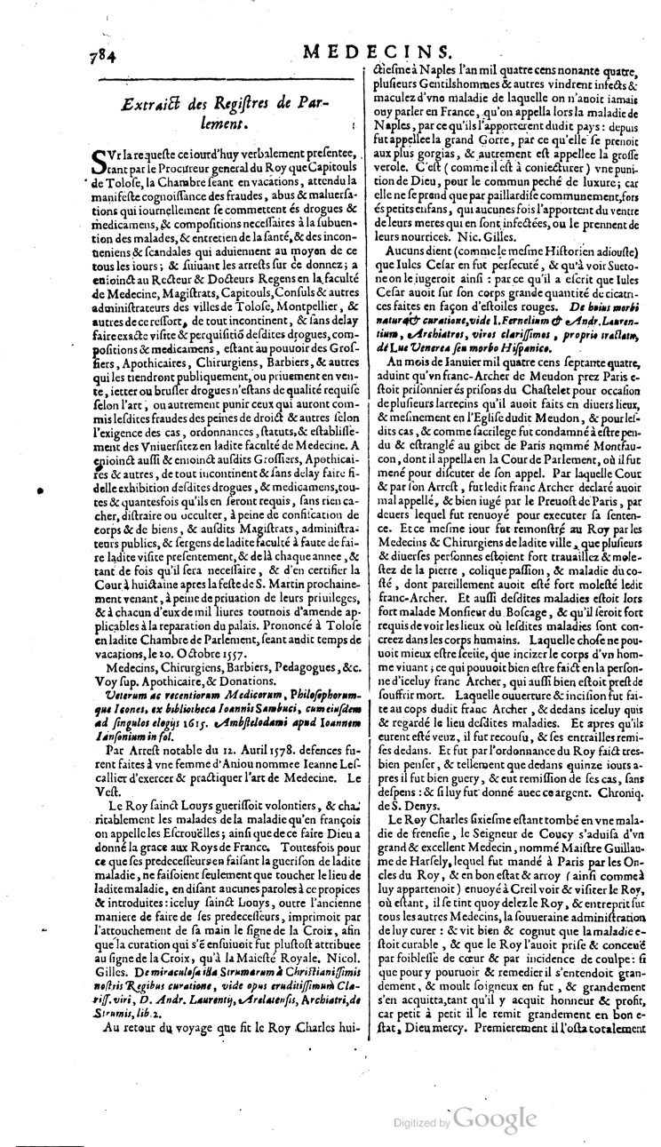 1629 - Veuve Nicolas Buon - Trésor du droit français (21754 T. 2) - BM Lyon