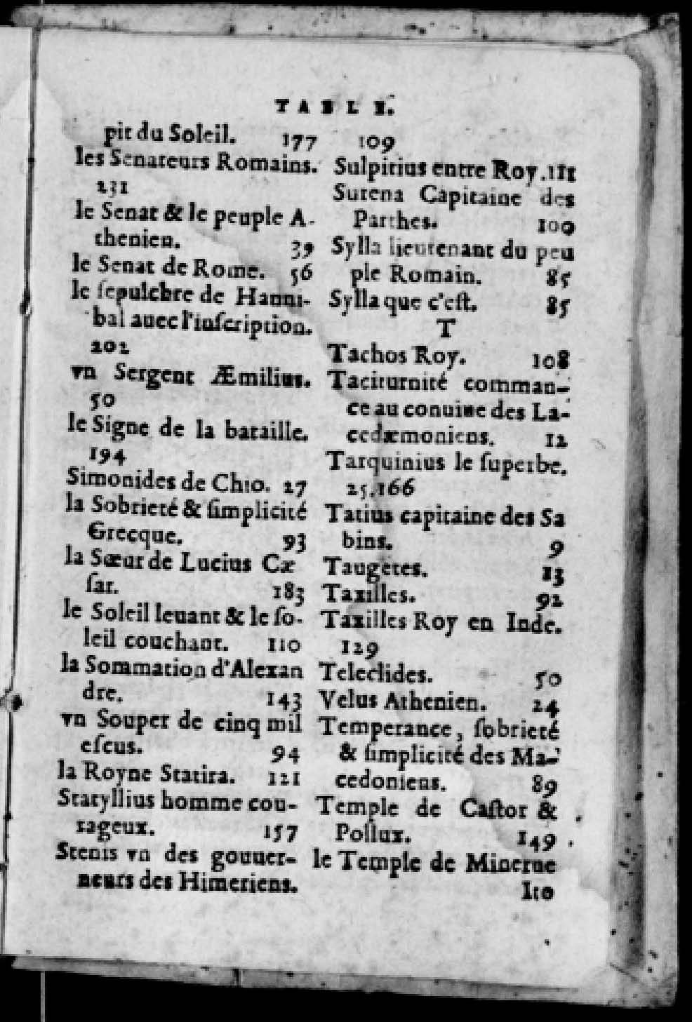 1574 - Benoît Rigaud - Trésor des vies de Plutarque - Avignon