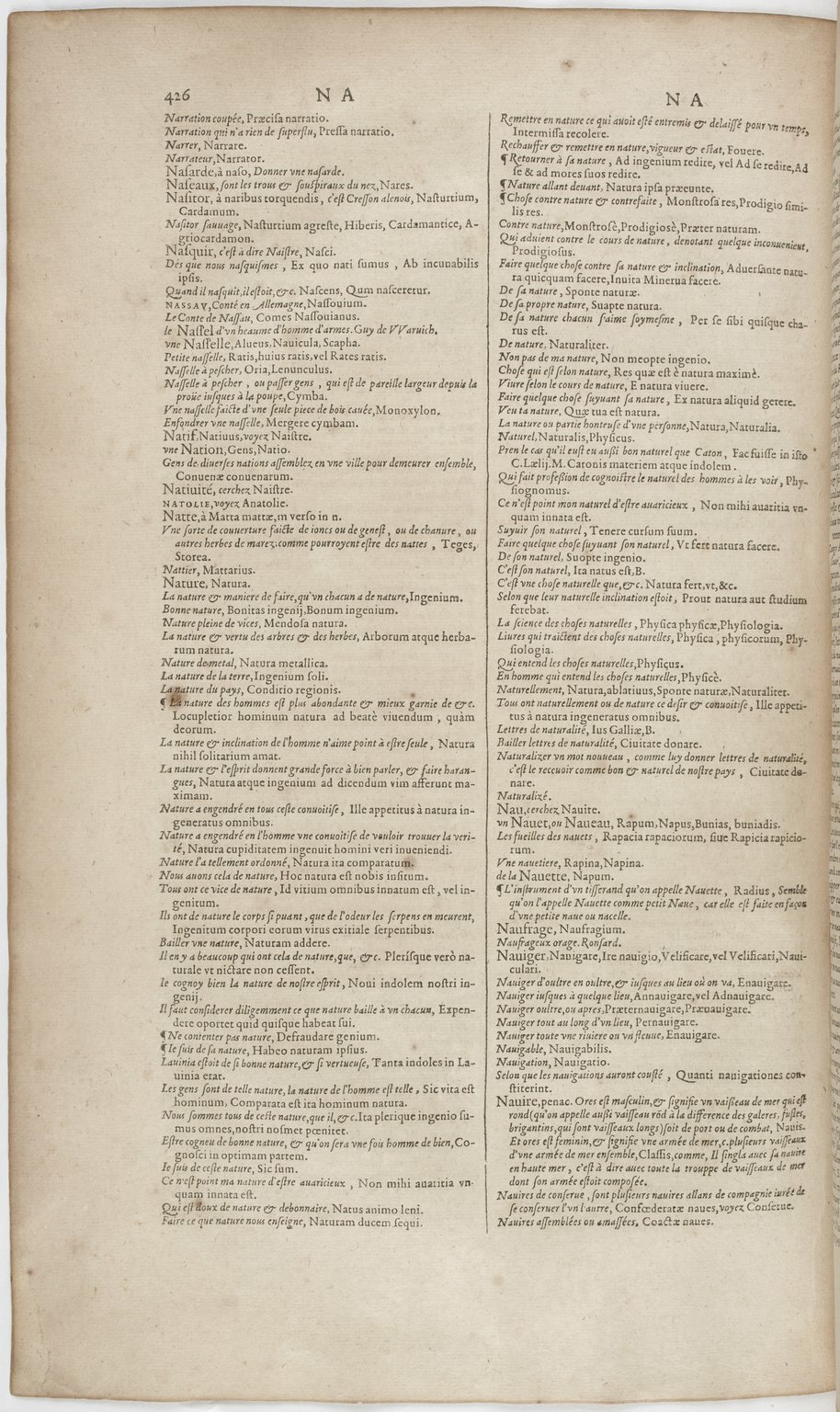 1606 - David Douceur - Trésor de la langue française - BnF