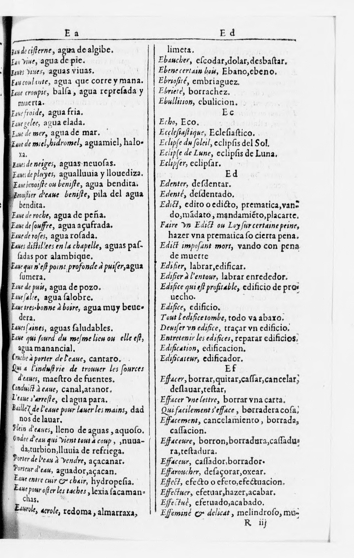 1616 - Veuve Marc Orry - Trésor des deux langues espagnole et française (Seconde partie) - BnF 1616 - Veuve Marc Orry - Trésor des deux langues espagnole et française (Seconde partie) - BnF