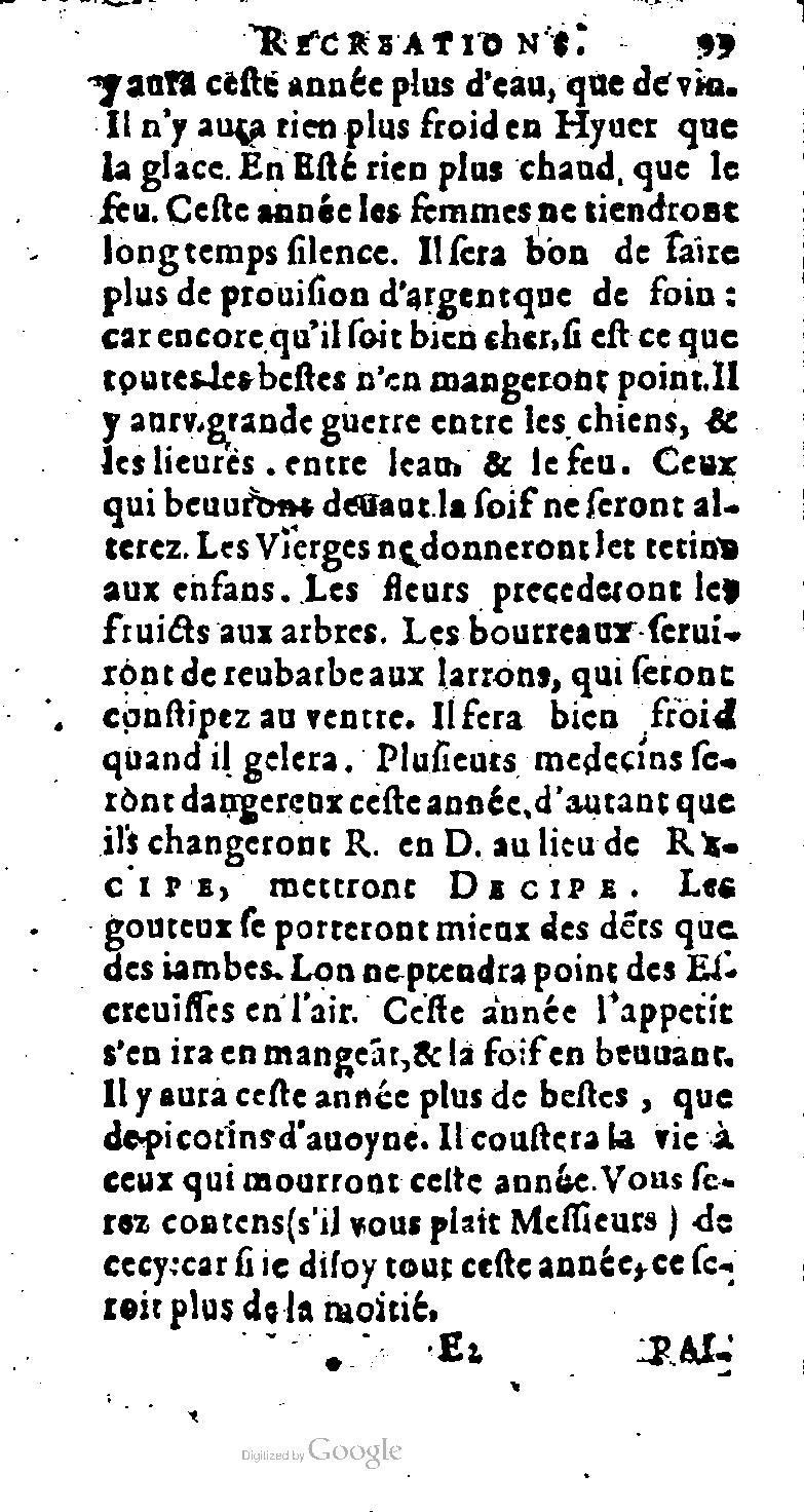 1616 - Balthazar Bellère - Trésor des récréations - NK ČR Prague 1616 - Balthazar Bellère - Trésor des récréations - NK ČR Prague