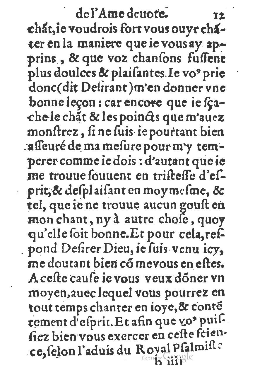 1578 - Guillaume Chaudière - Trésor de dévotion traitant de plusieurs belles vertus - BM Lyon