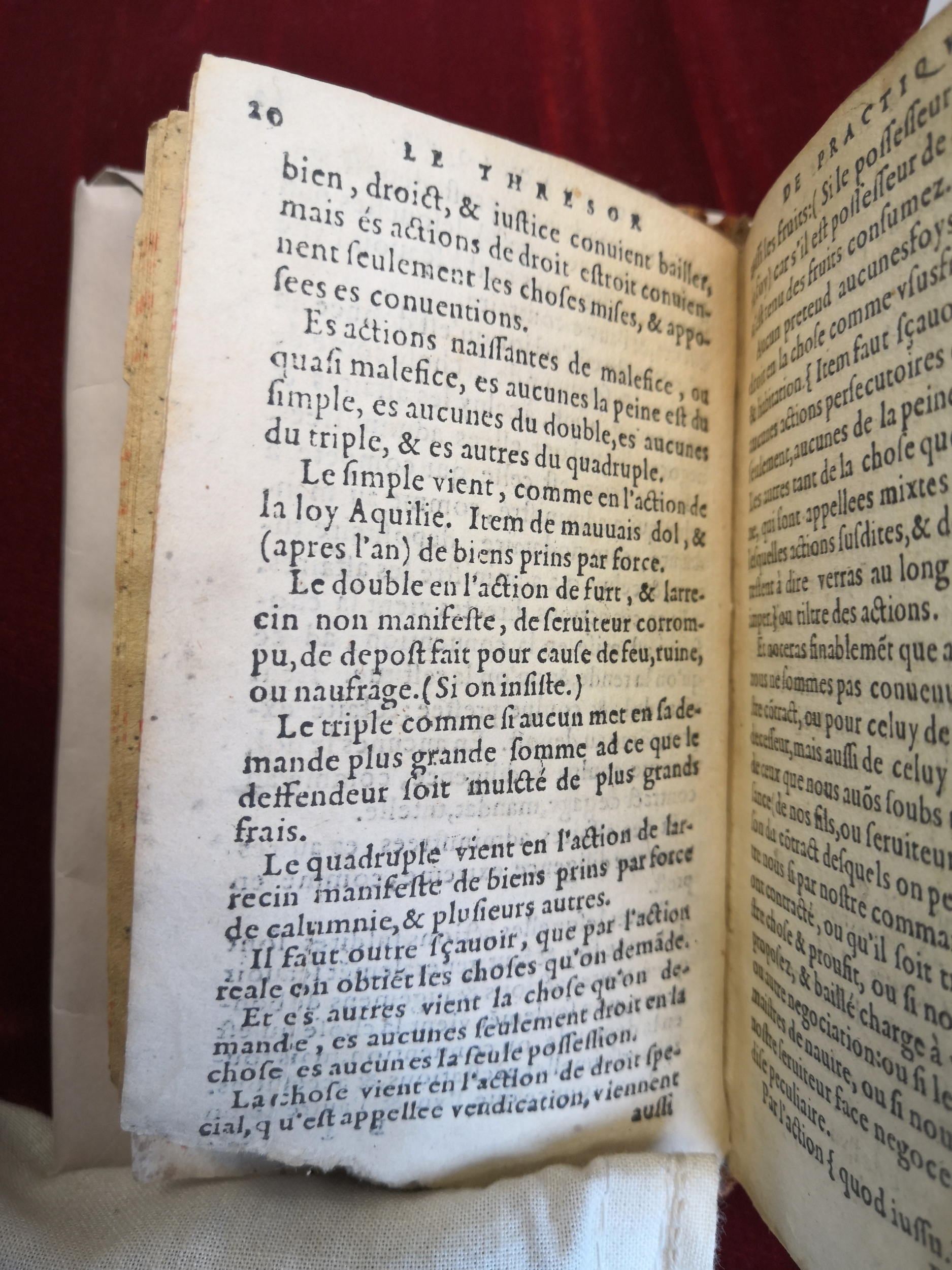 1575 - Jean d’Ogerolles et Benoît Rigaud - Trésor de pratique pour les juges - BM Grenoble 1575 - Jean d’Ogerolles et Benoît Rigaud - Trésor de pratique pour les juges - BM Grenoble