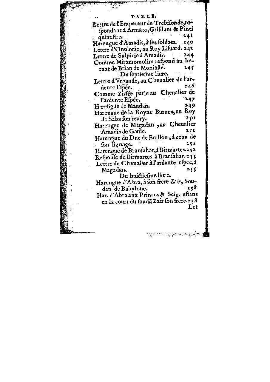 1572 - Veuve Gabriel Cotier - Trésor des Amadis - BM Lyon