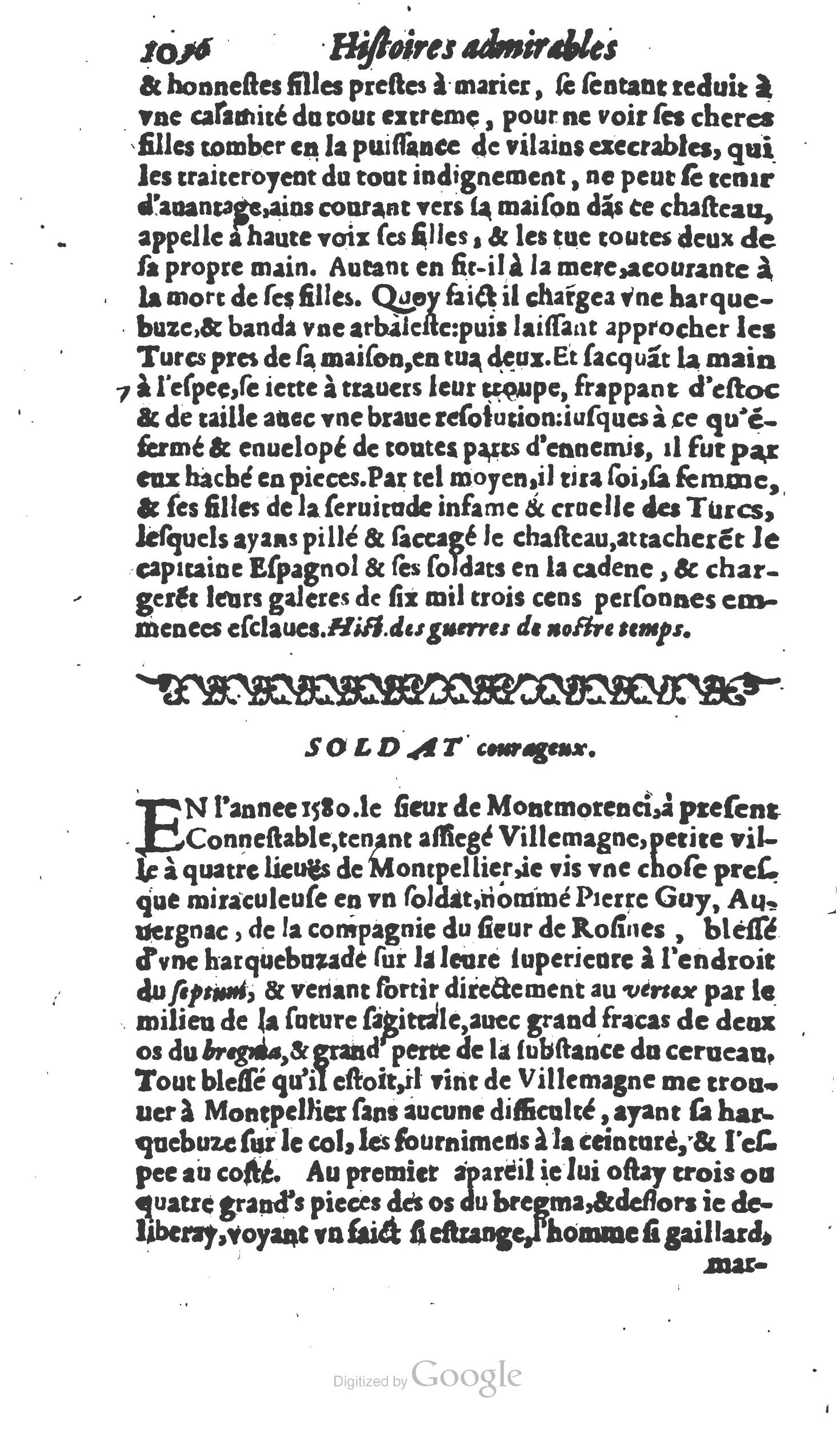 1610 - Paul Marceau - Trésor d’histoires admirables et mémorables - Princeton 1610 - Paul Marceau - Trésor d’histoires admirables et mémorables - Princeton
