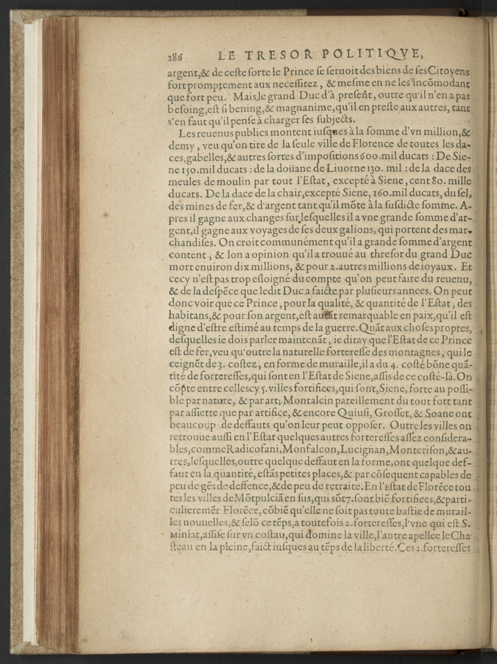 1608 - Nicolas Du Fossé - Trésor politique - BnF Tolbiac
