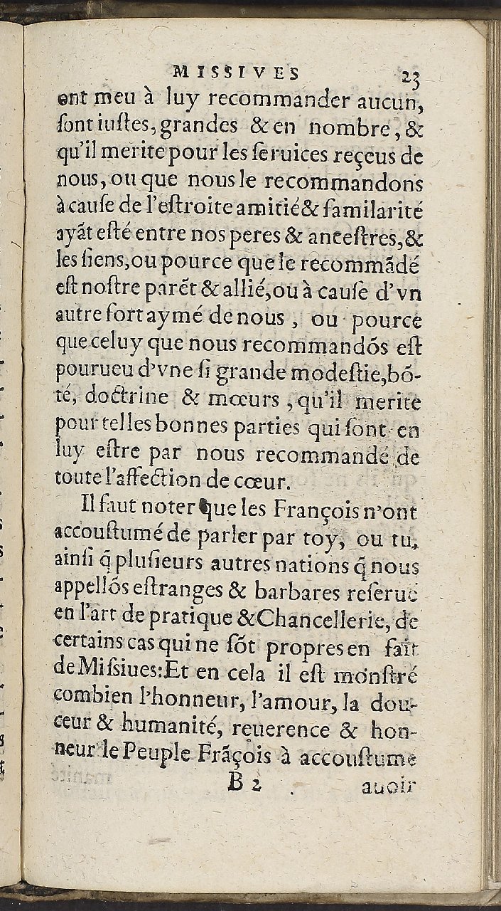 1597 - Jean Osmont - Trésor des secrétaires - Brno