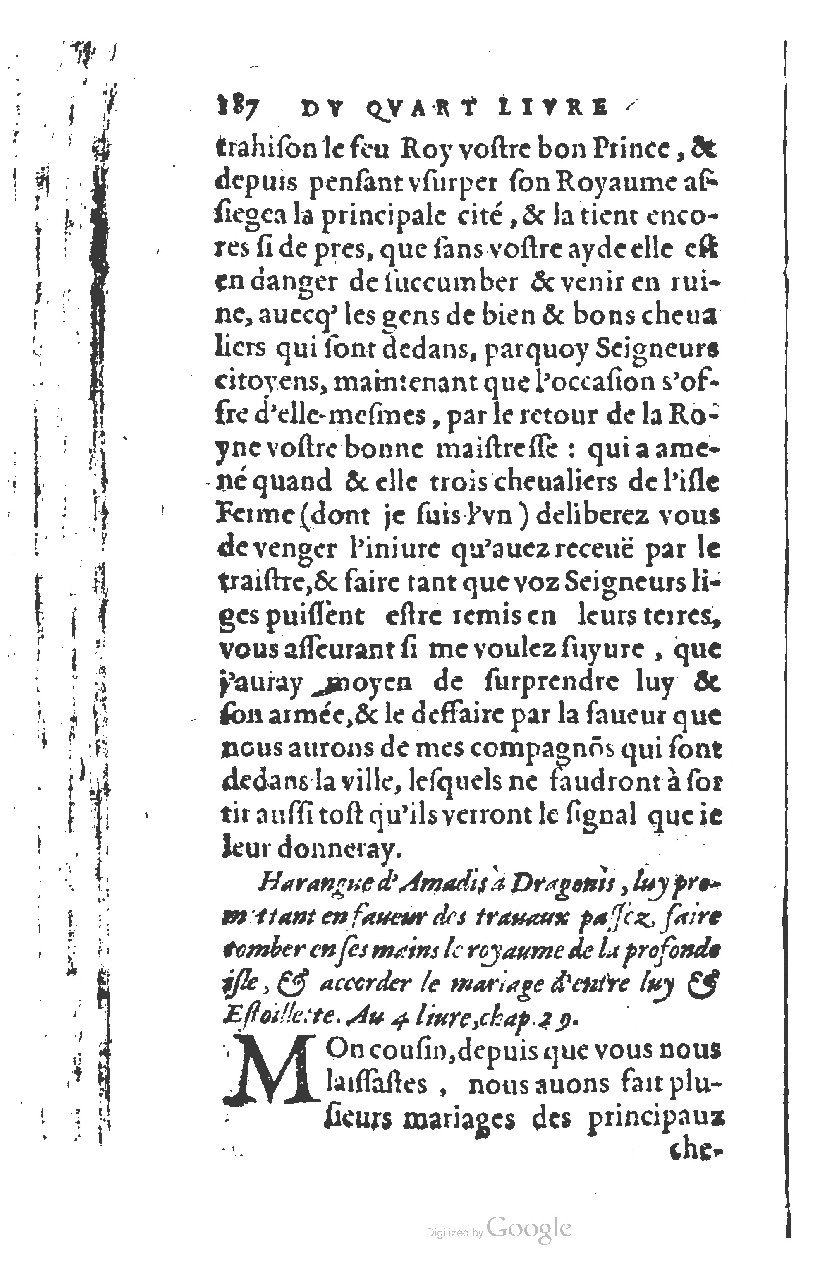 1572 - Jan van Waesberghe - Trésor des Amadis - BNC Rome 1572 - Jan van Waesberghe - Trésor des Amadis - BNC Rome