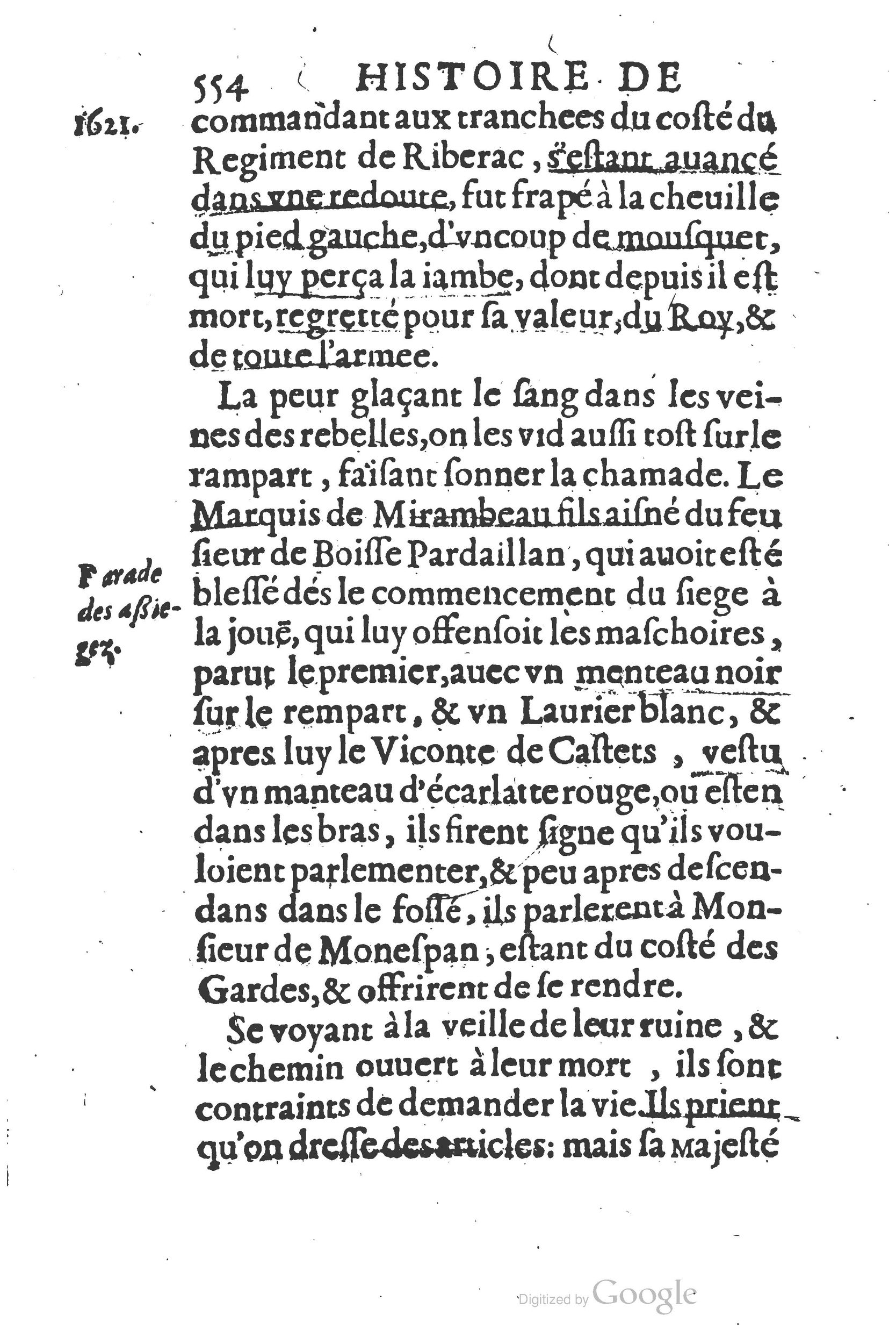1626 - Joseph Bouillerot - Trésor de l’histoire générale de notre temps - BSB Munich